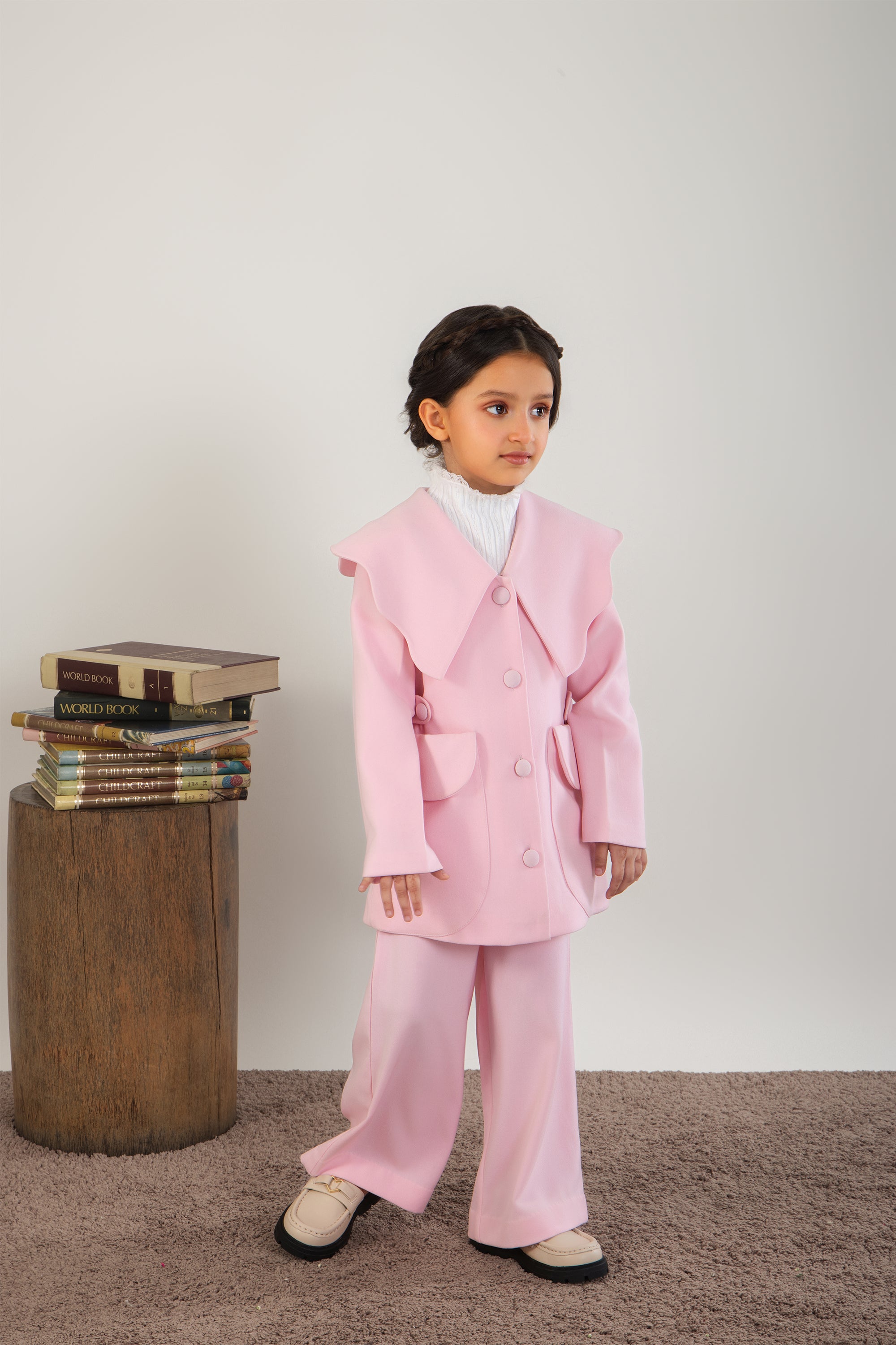 Paige Pink Blazer & Pants Set