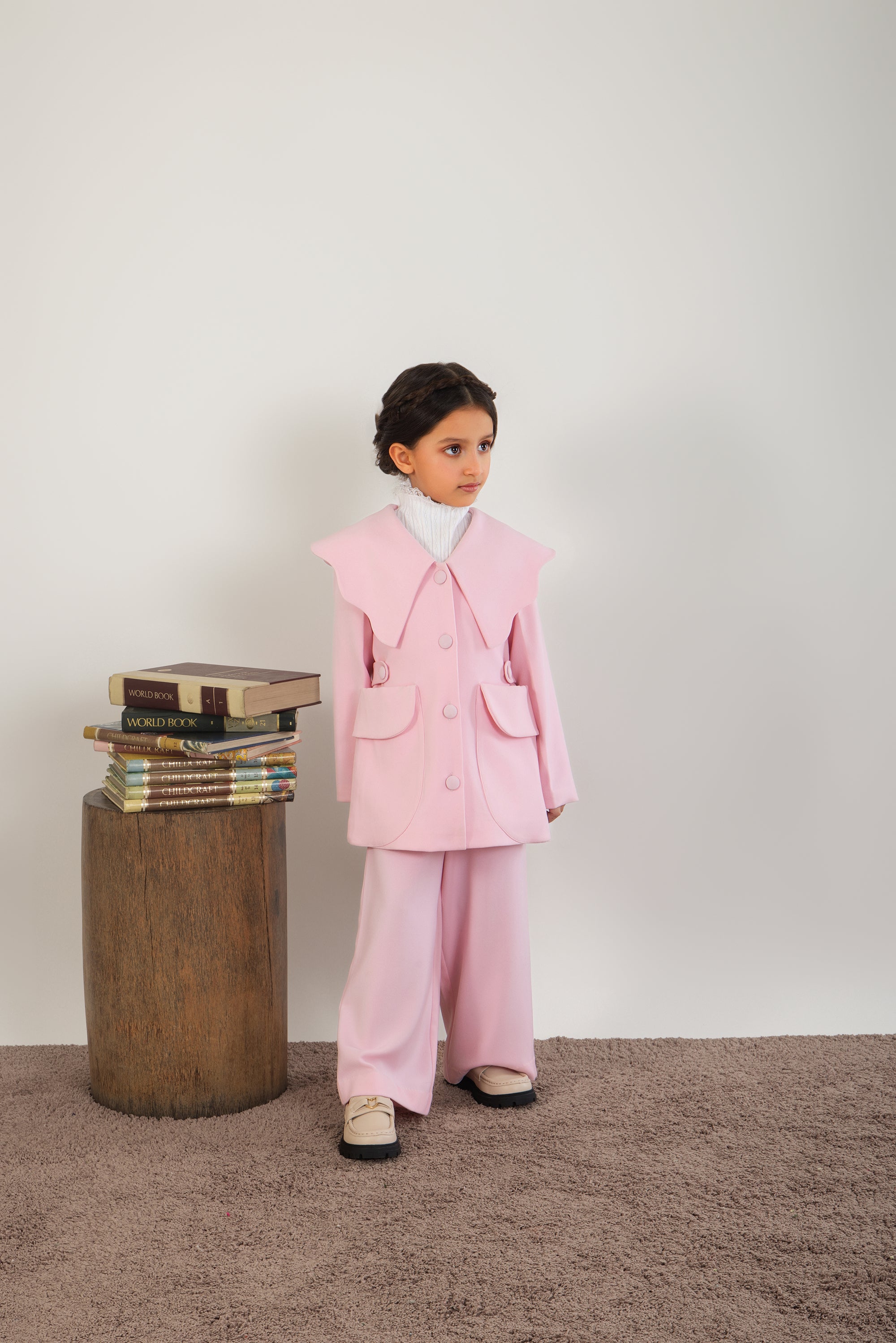 Paige Pink Blazer & Pants Set