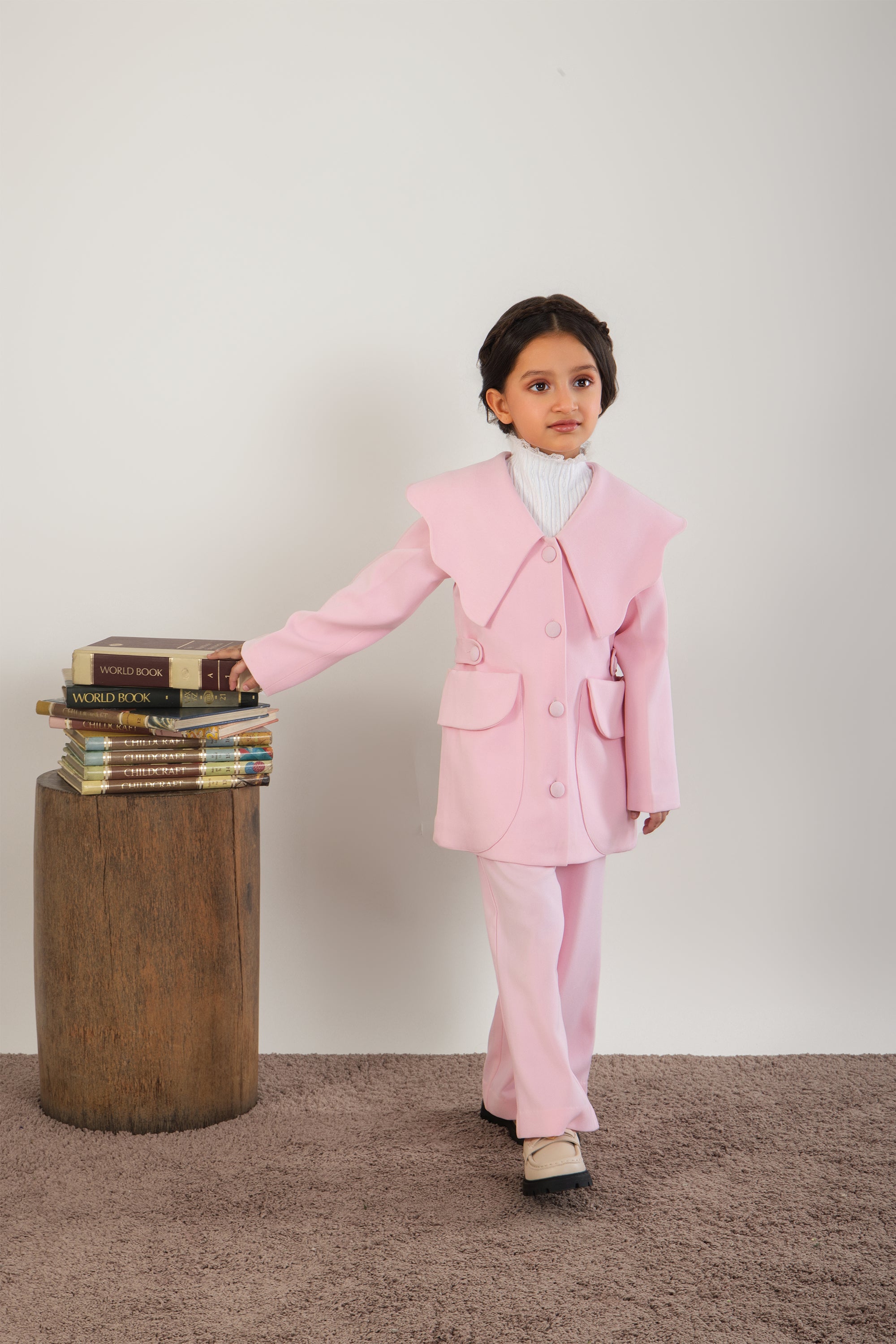 Paige Pink Blazer & Pants Set