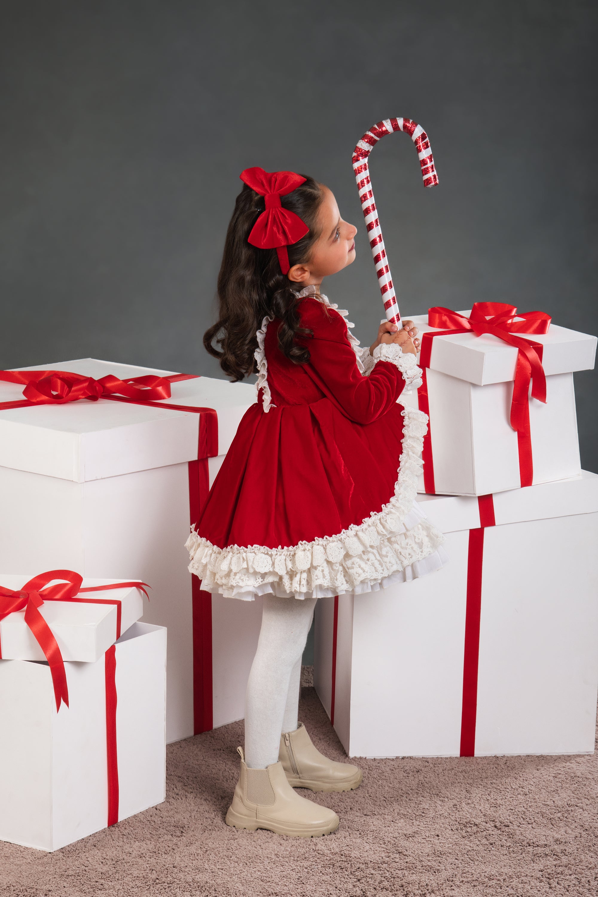 The Christmas Cherry Red Dress