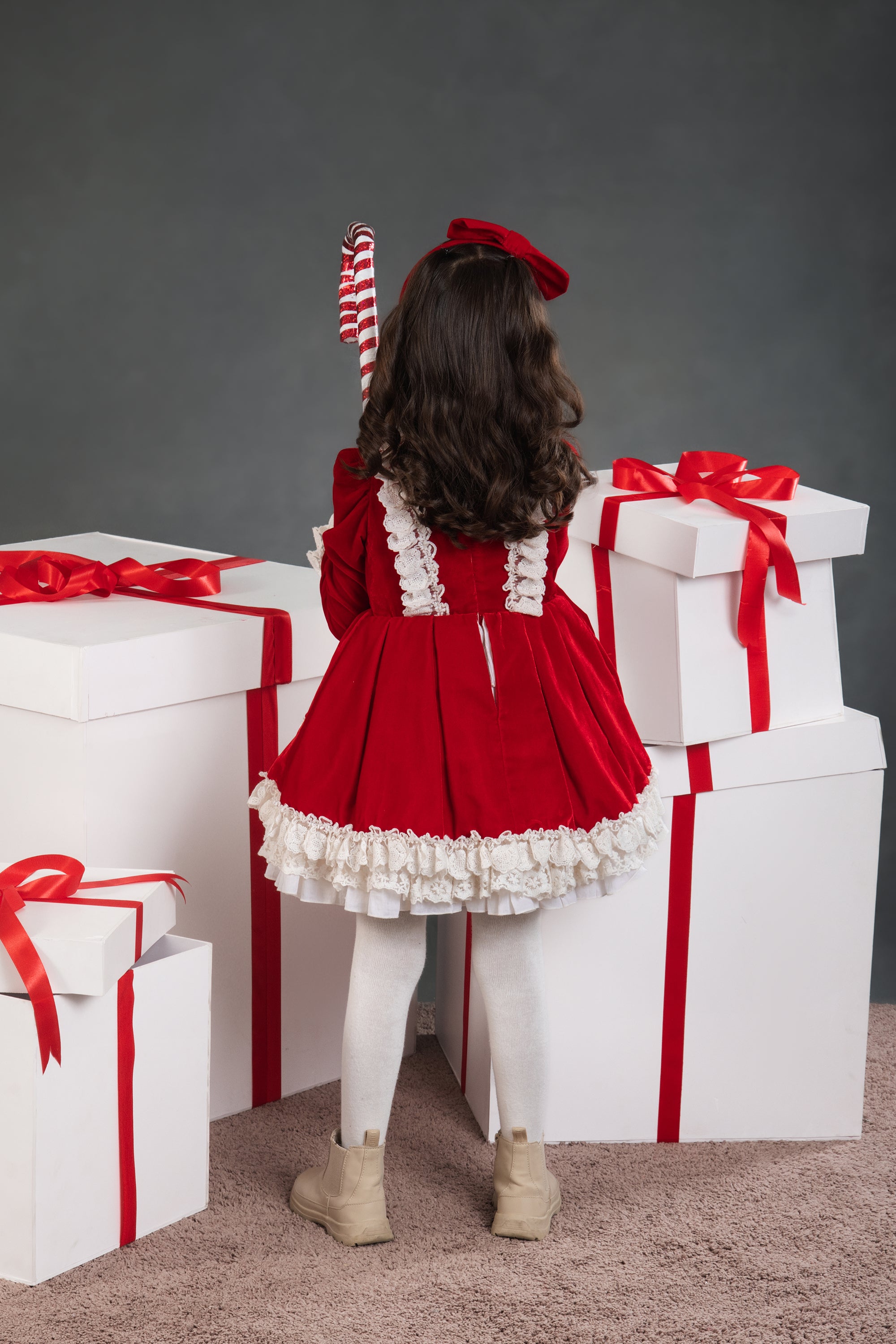 The Christmas Cherry Red Dress