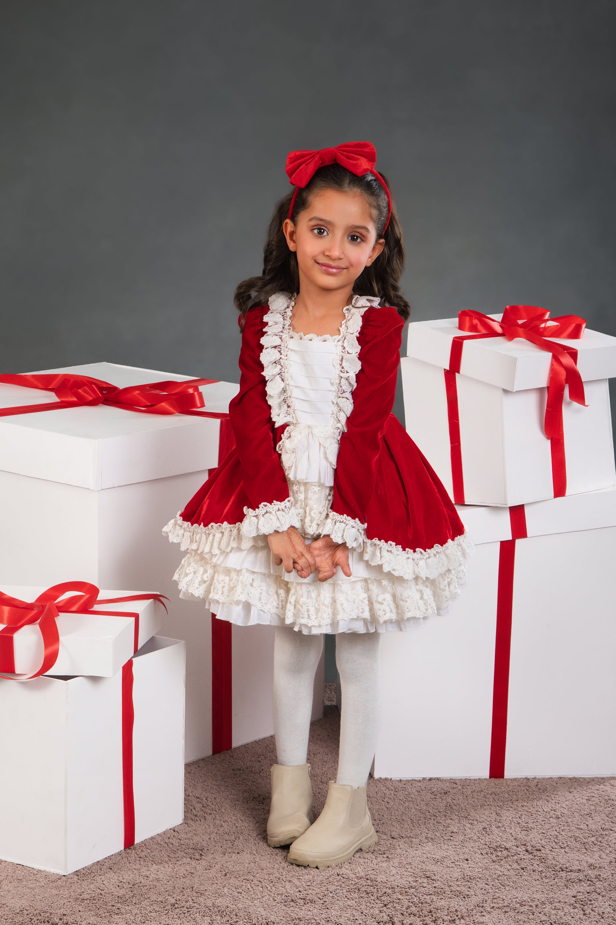 The Christmas Cherry Red Dress