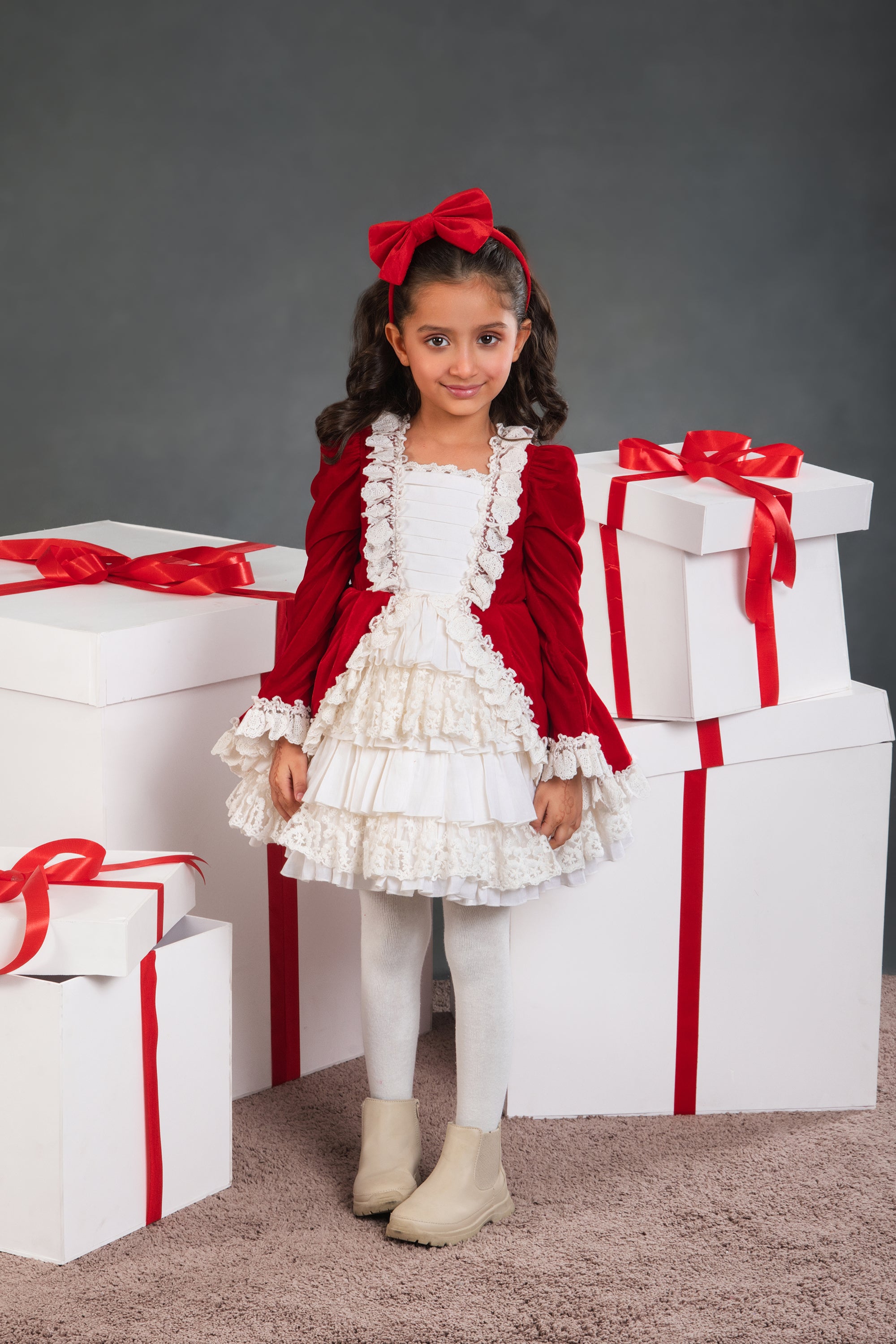 The Christmas Cherry Red Dress