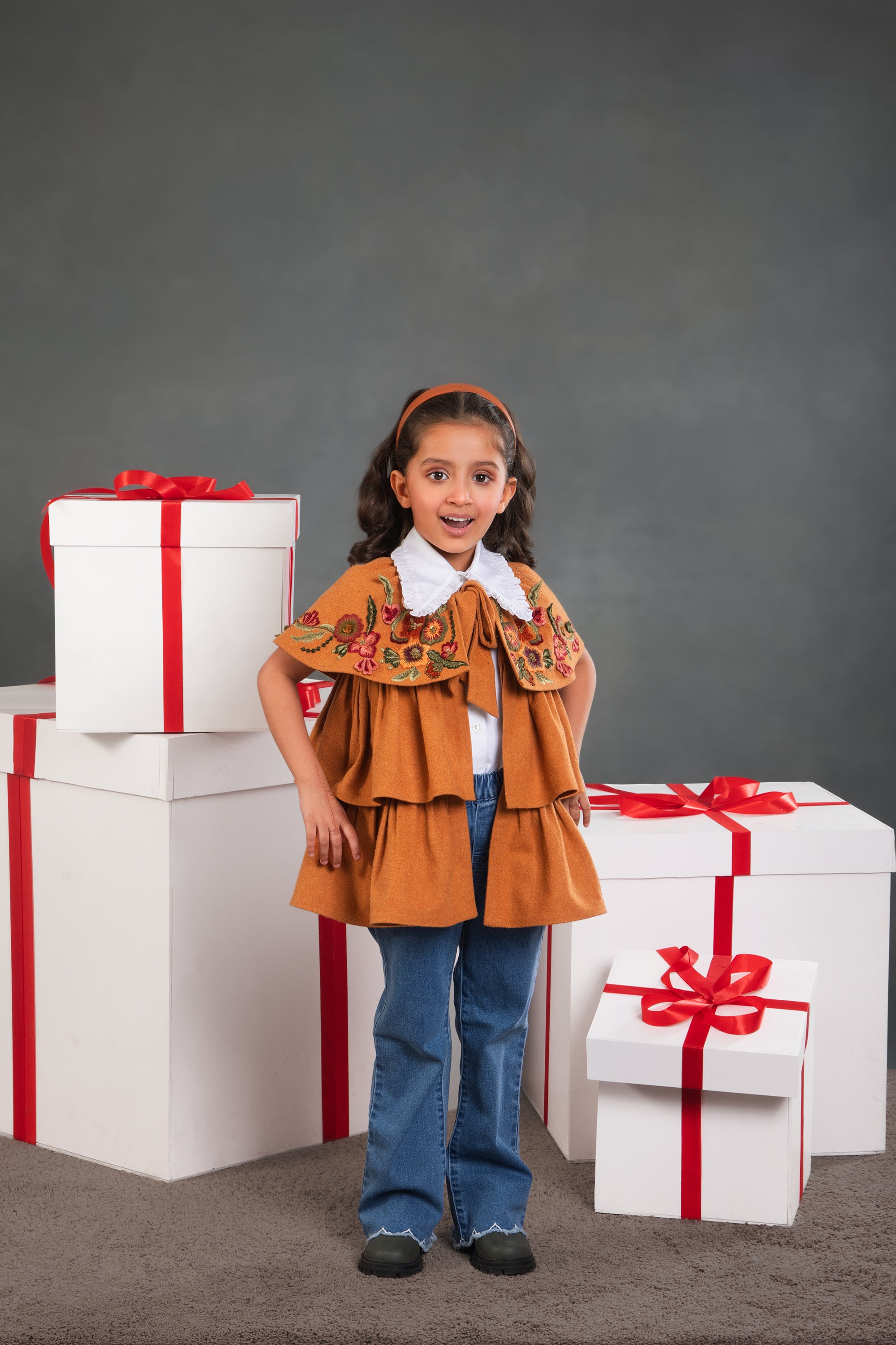 Zuri Embroidered Cape (Sale)