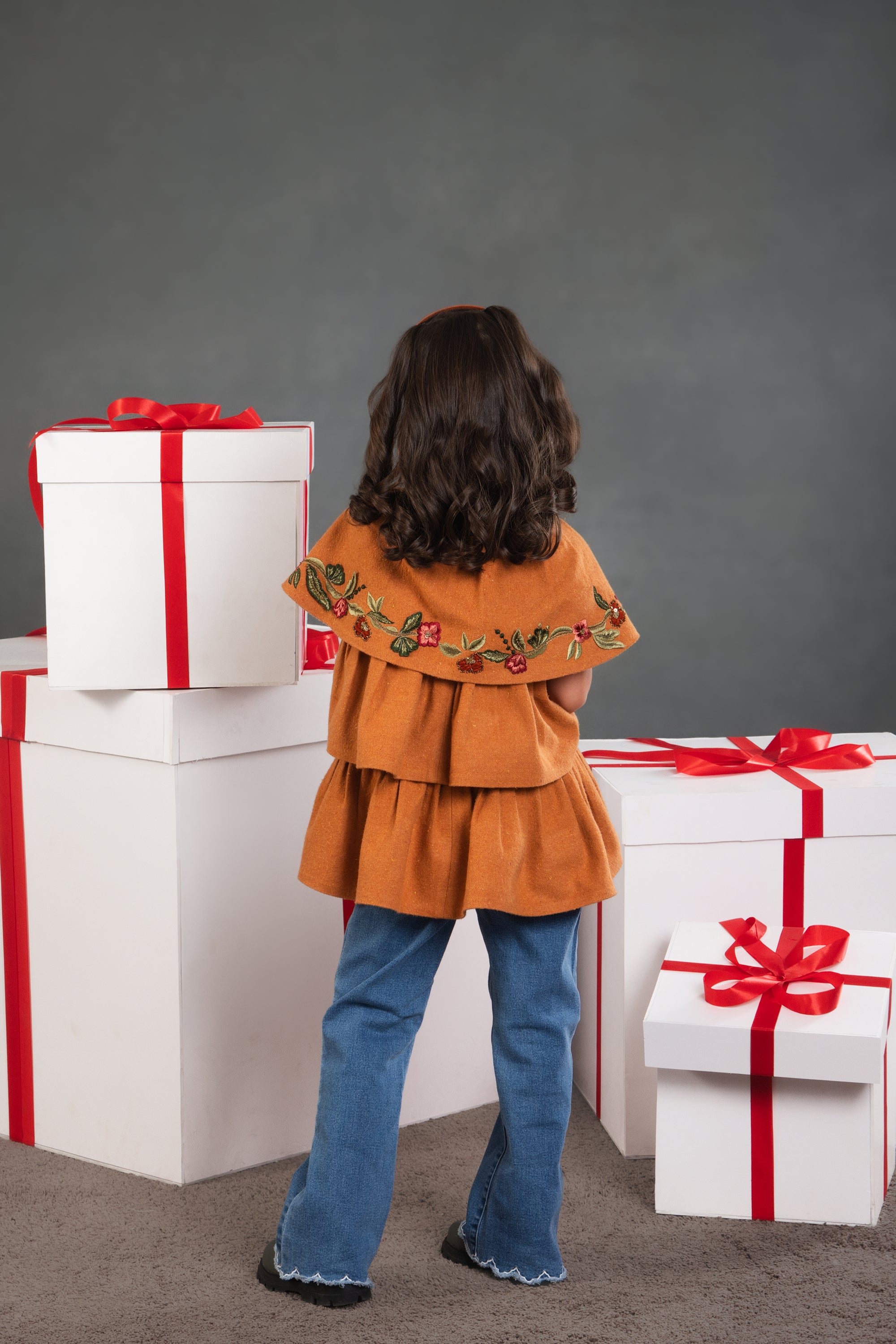 Zuri Embroidered Cape (Sale)