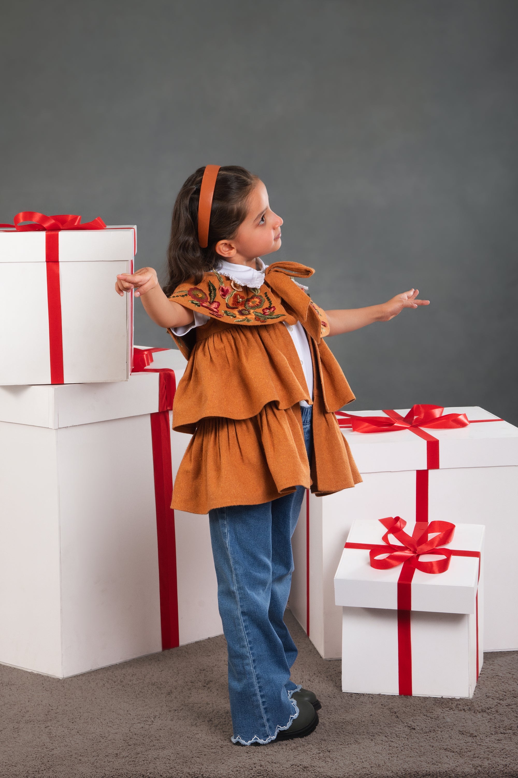 Zuri Embroidered Cape (Sale)