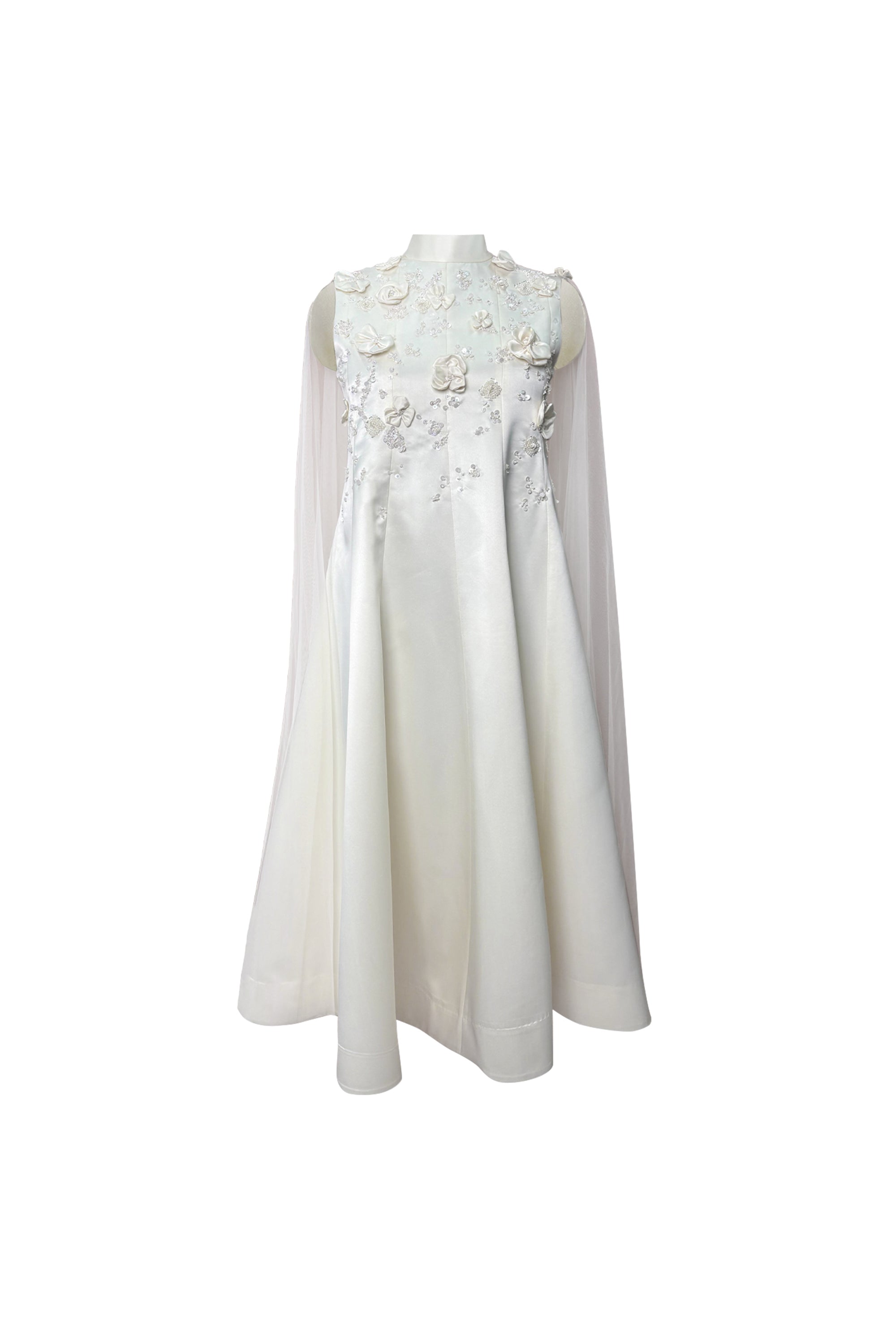 The Elara Gown with Cape