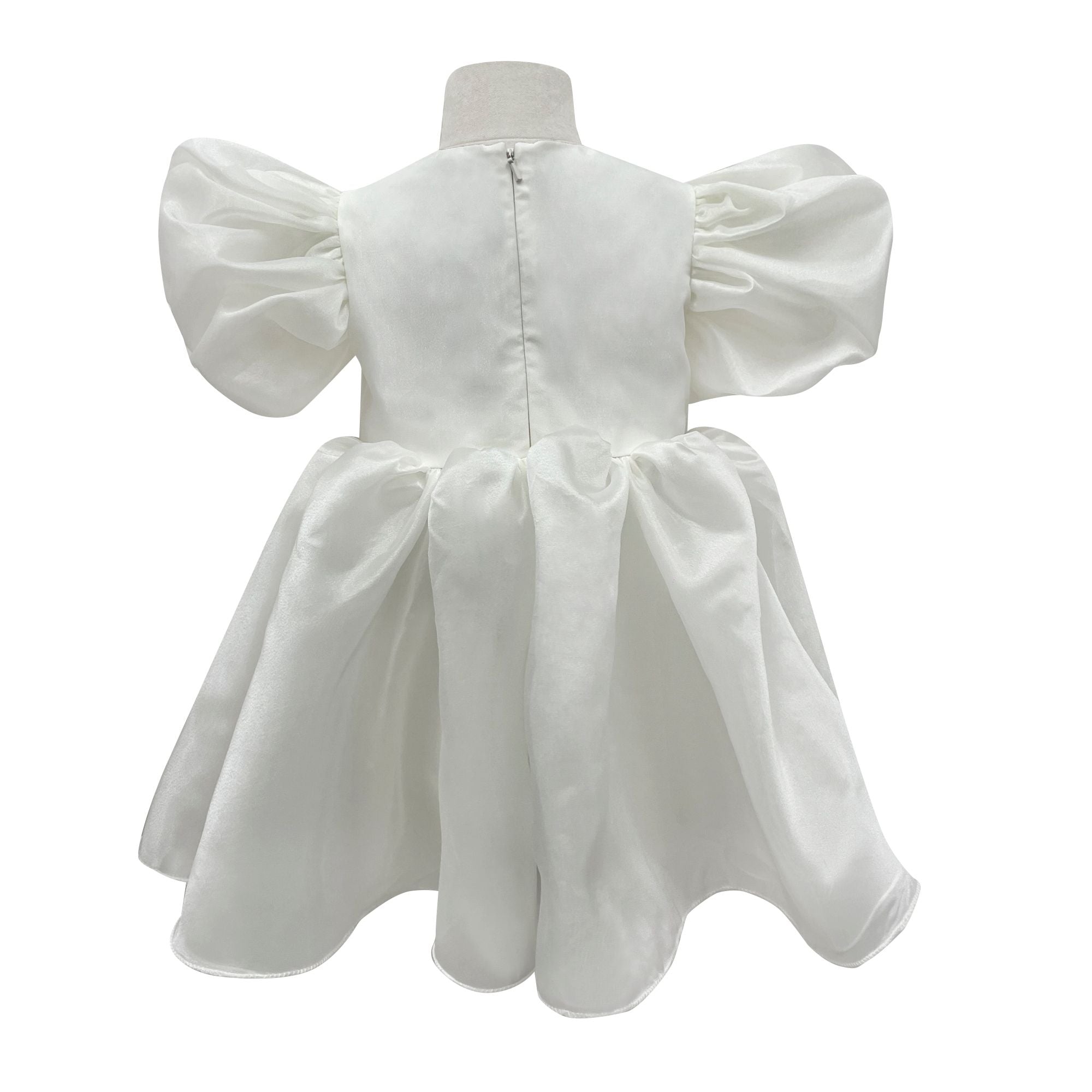 The Alaia Organza Dress (White)