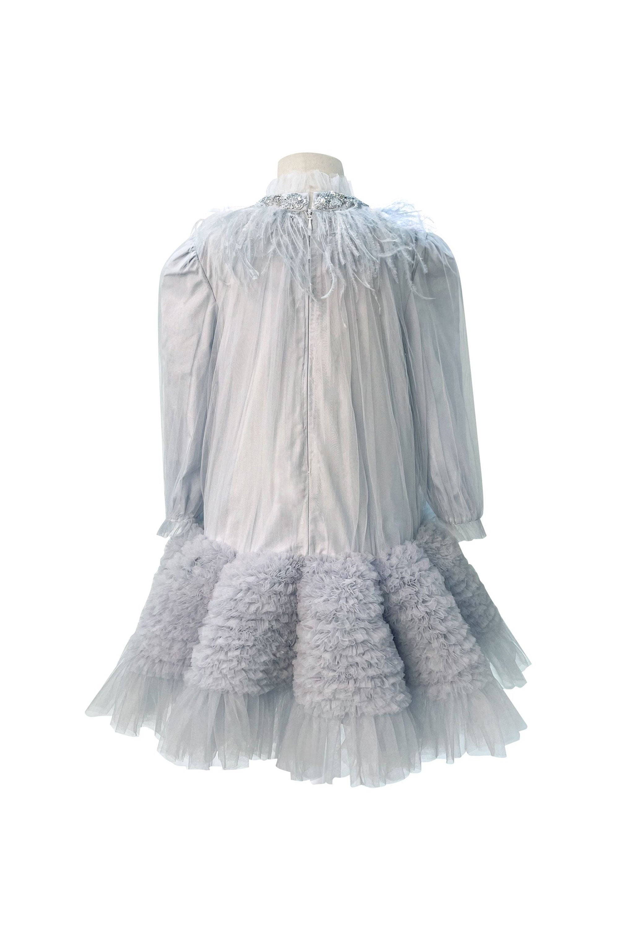 The Camille Tulle Dress (Blue)