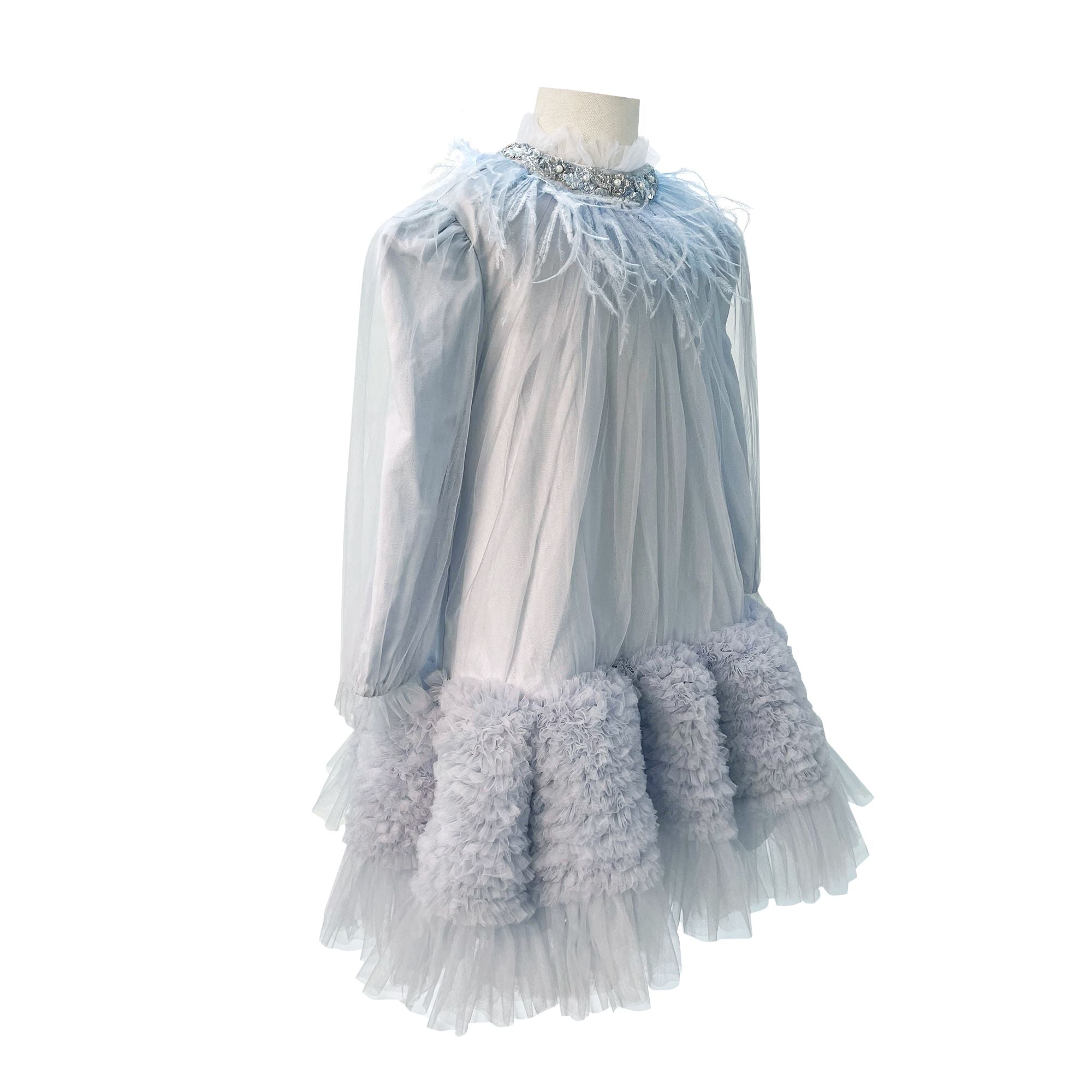 The Camille Tulle Dress (Blue)