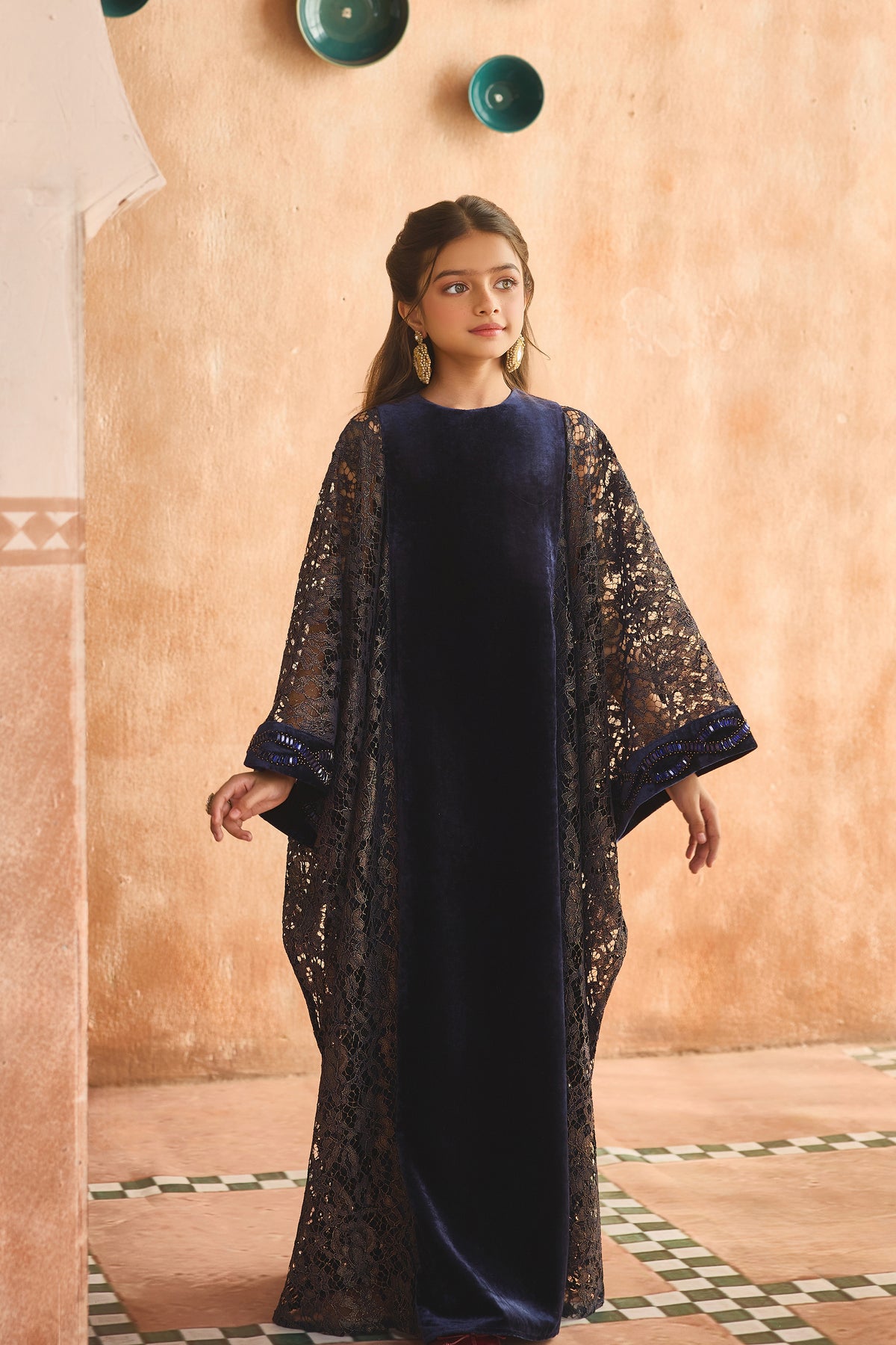 Eshal Blue Darra Dress