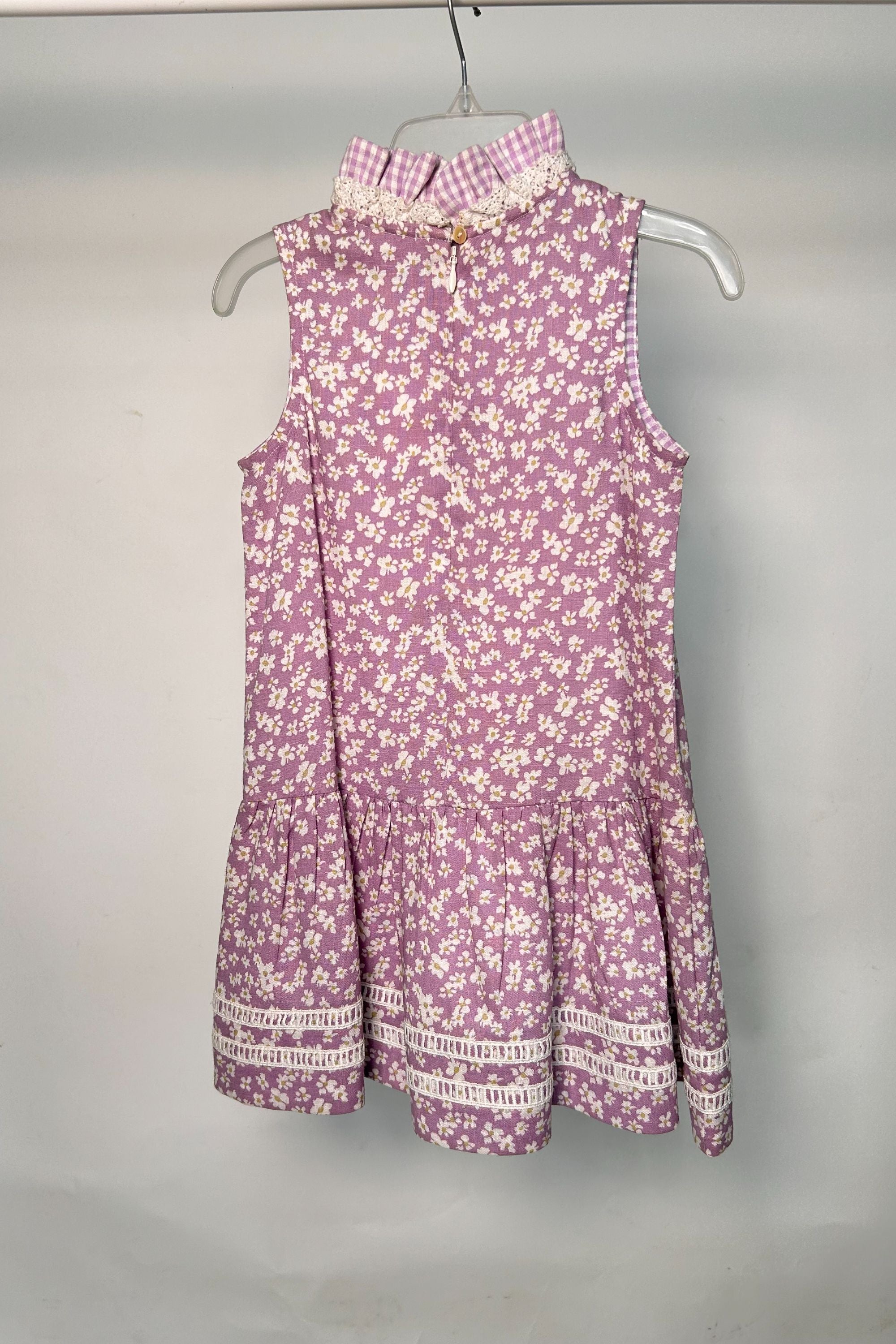 Purple Printed Dress (Sale)