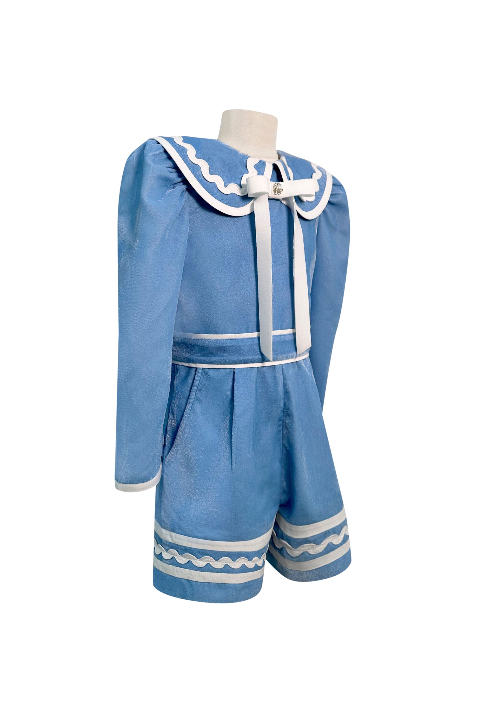 The Jamie Velvet Playsuit