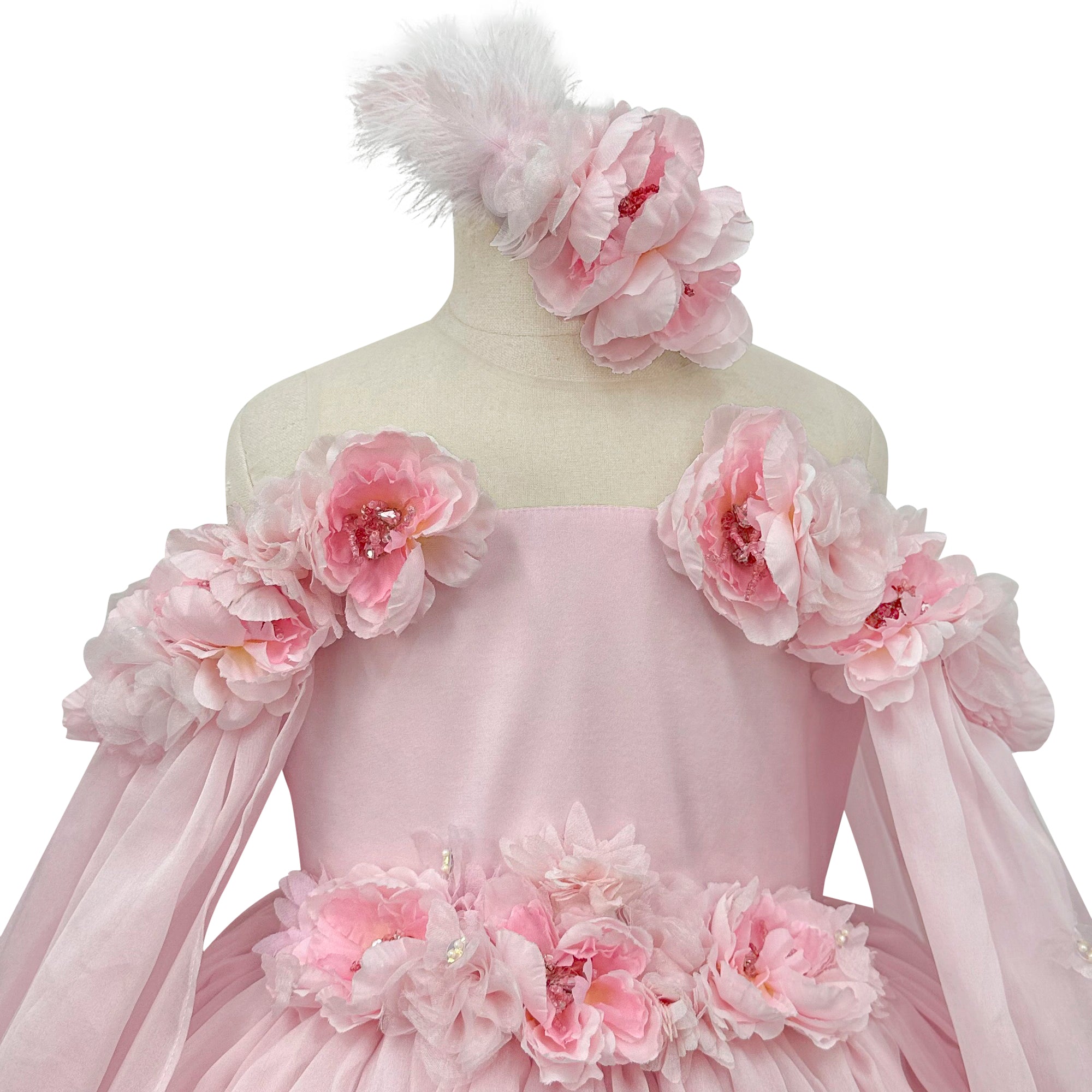 The Floral Organza Gown