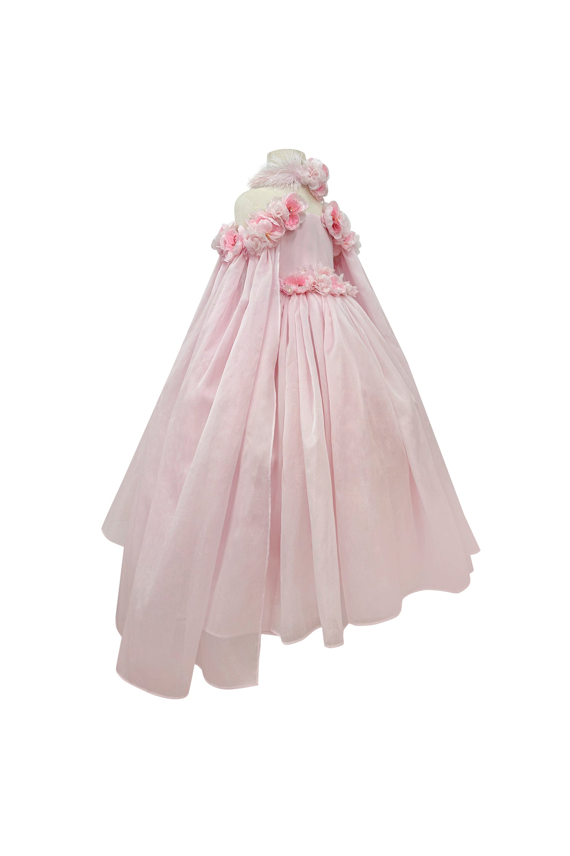 The Floral Organza Gown
