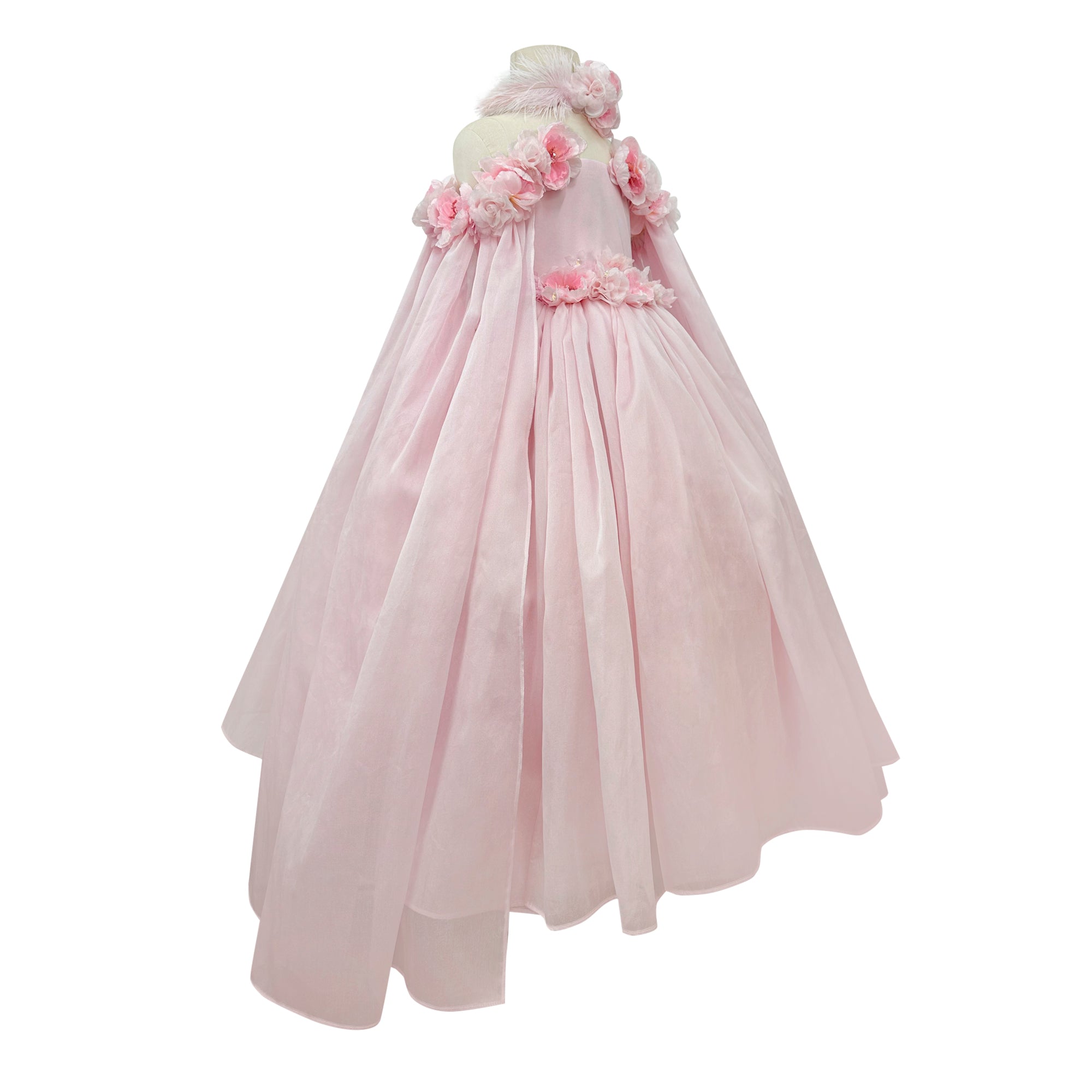 The Floral Organza Gown
