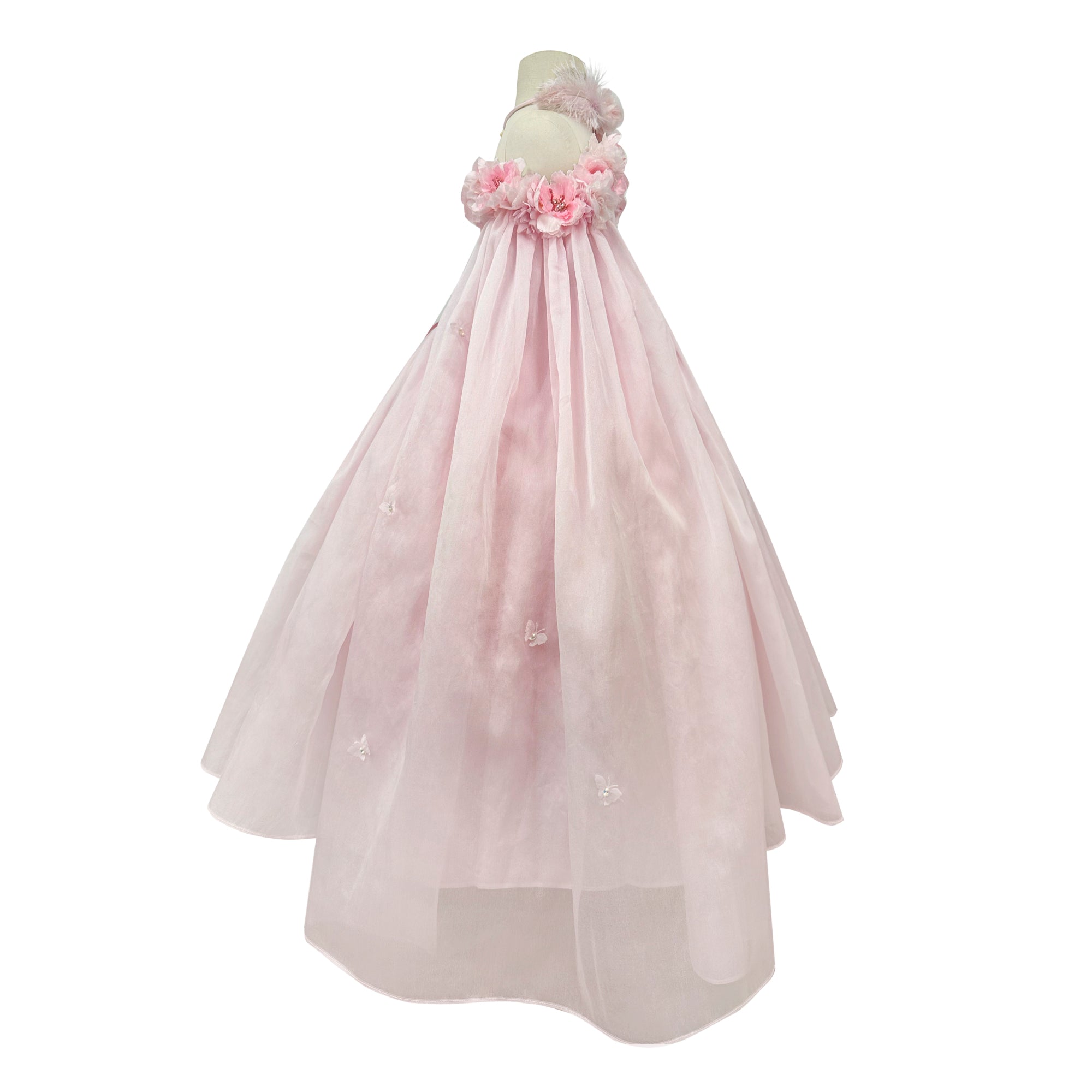 The Floral Organza Gown