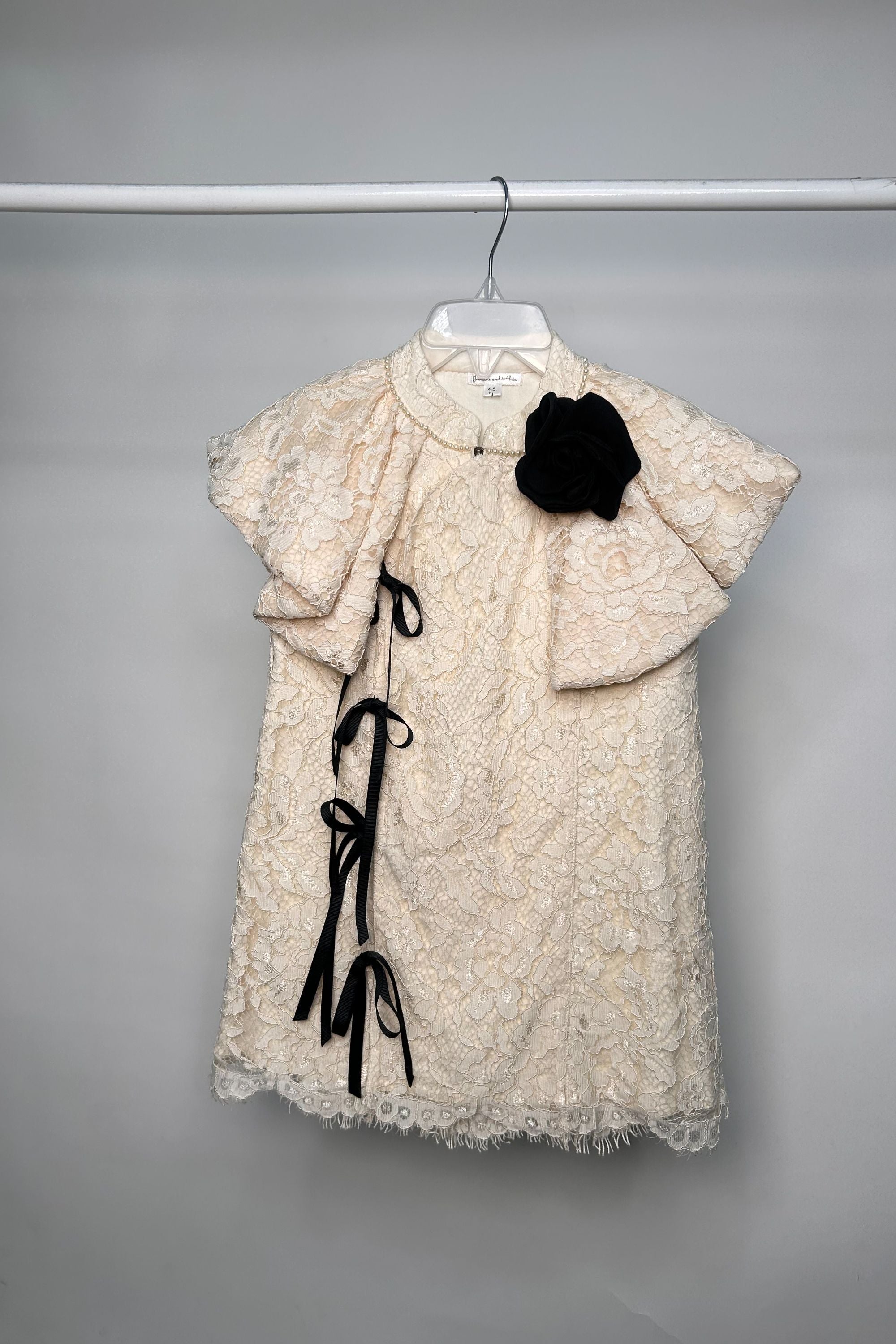 Elise Off White Lace Dress (Sale)