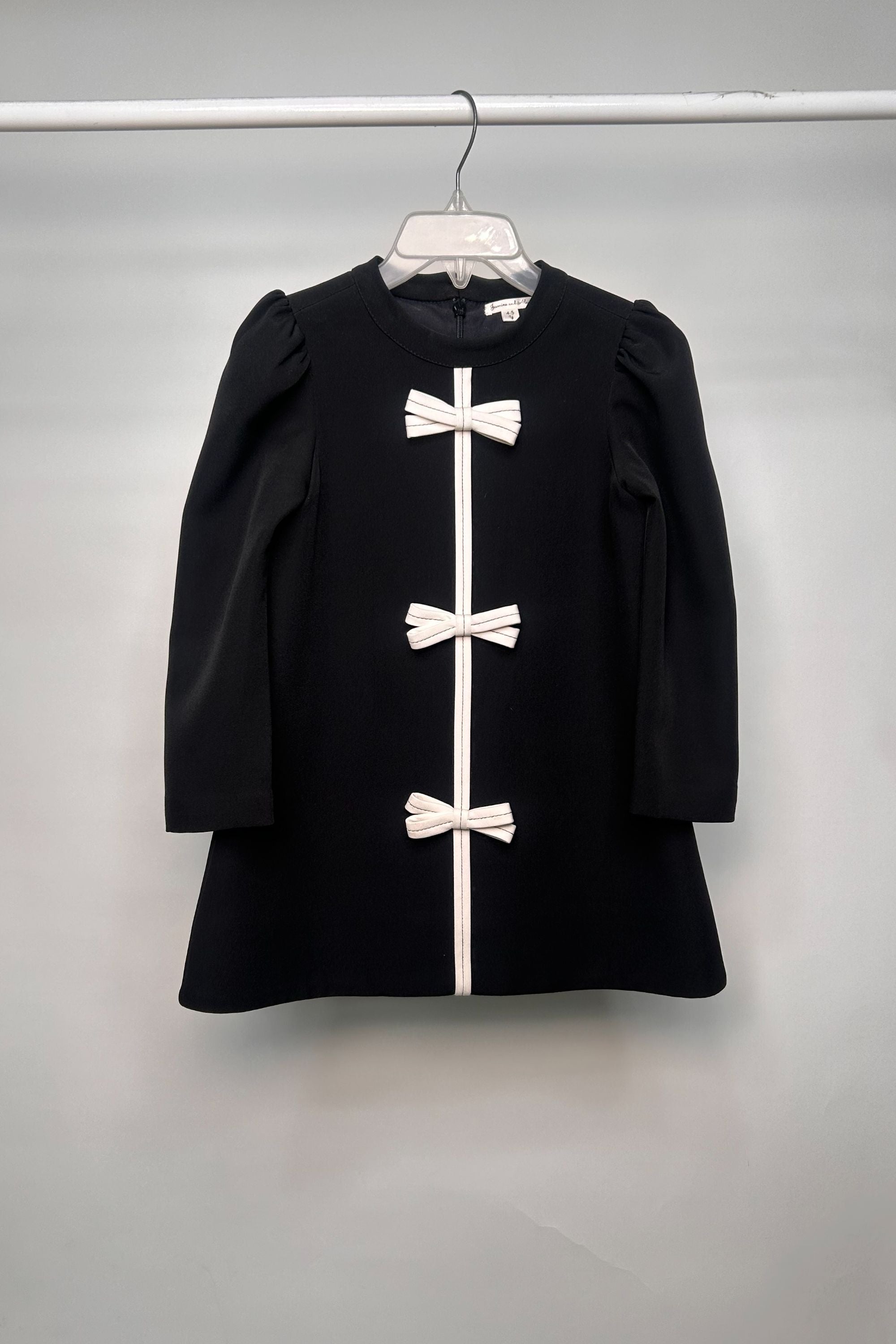 Vintage Bow Dress Full Sleeves (Sale)