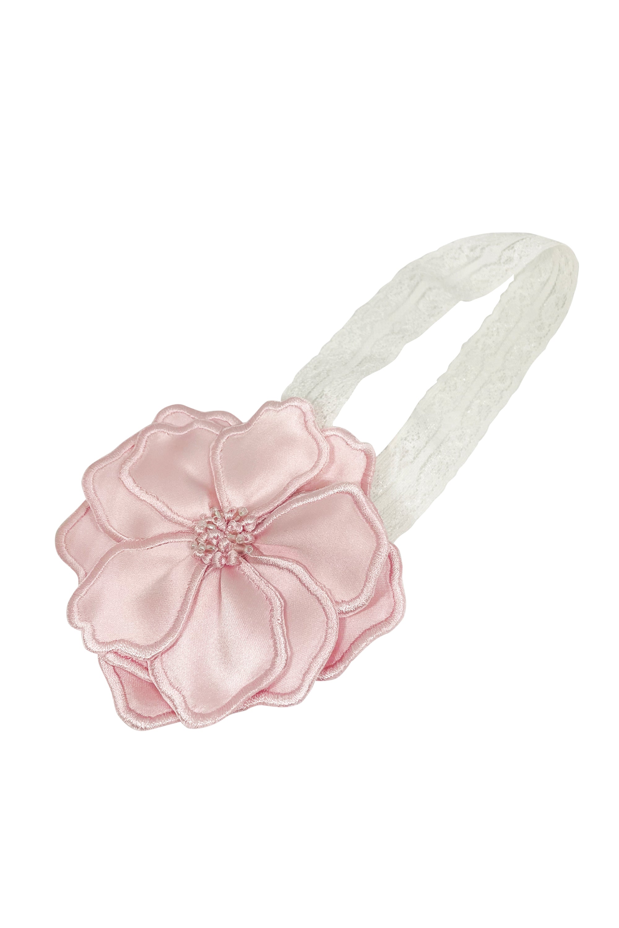 Satin Flower Hairband