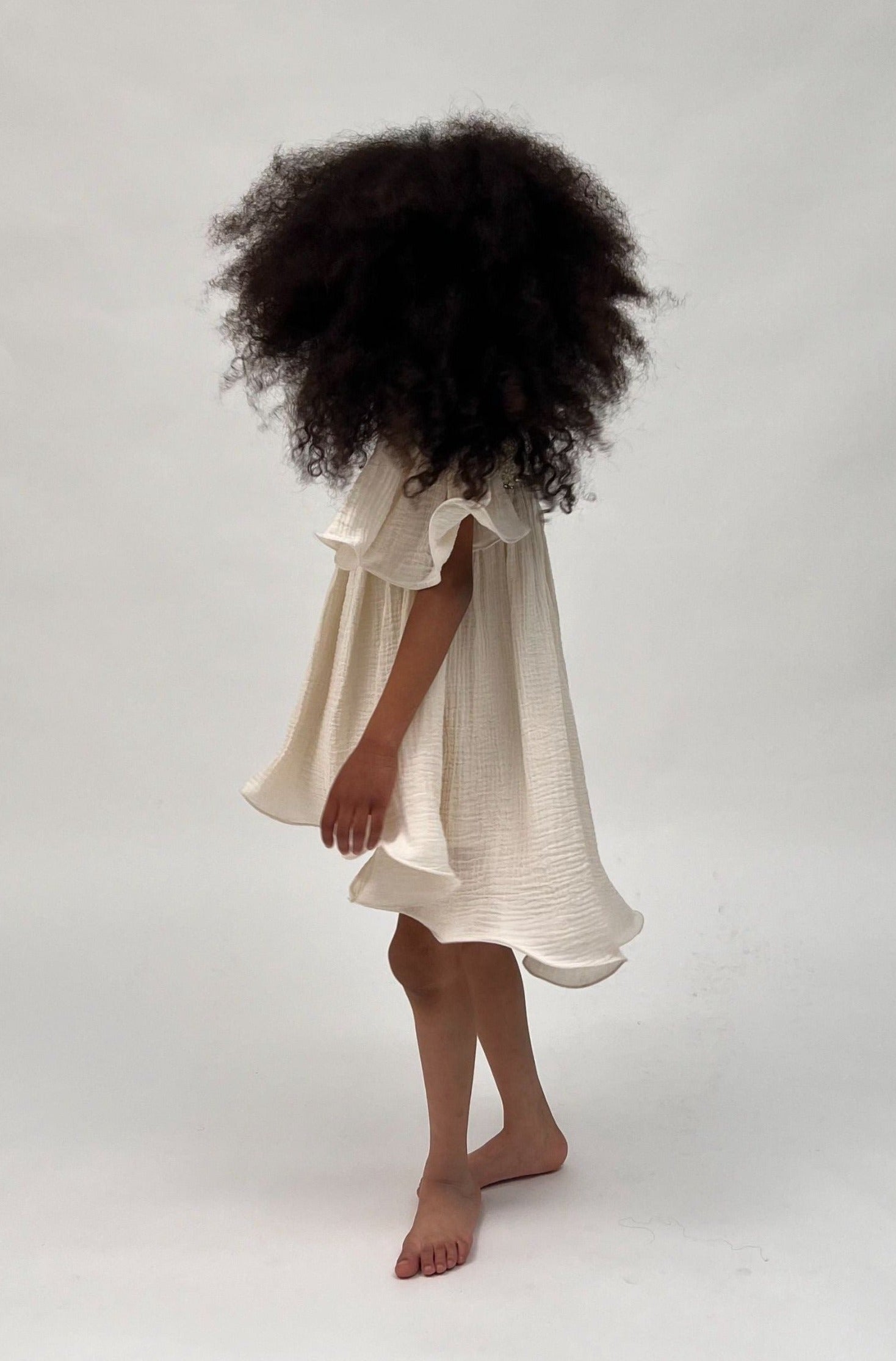 Sequins Gauze Dress