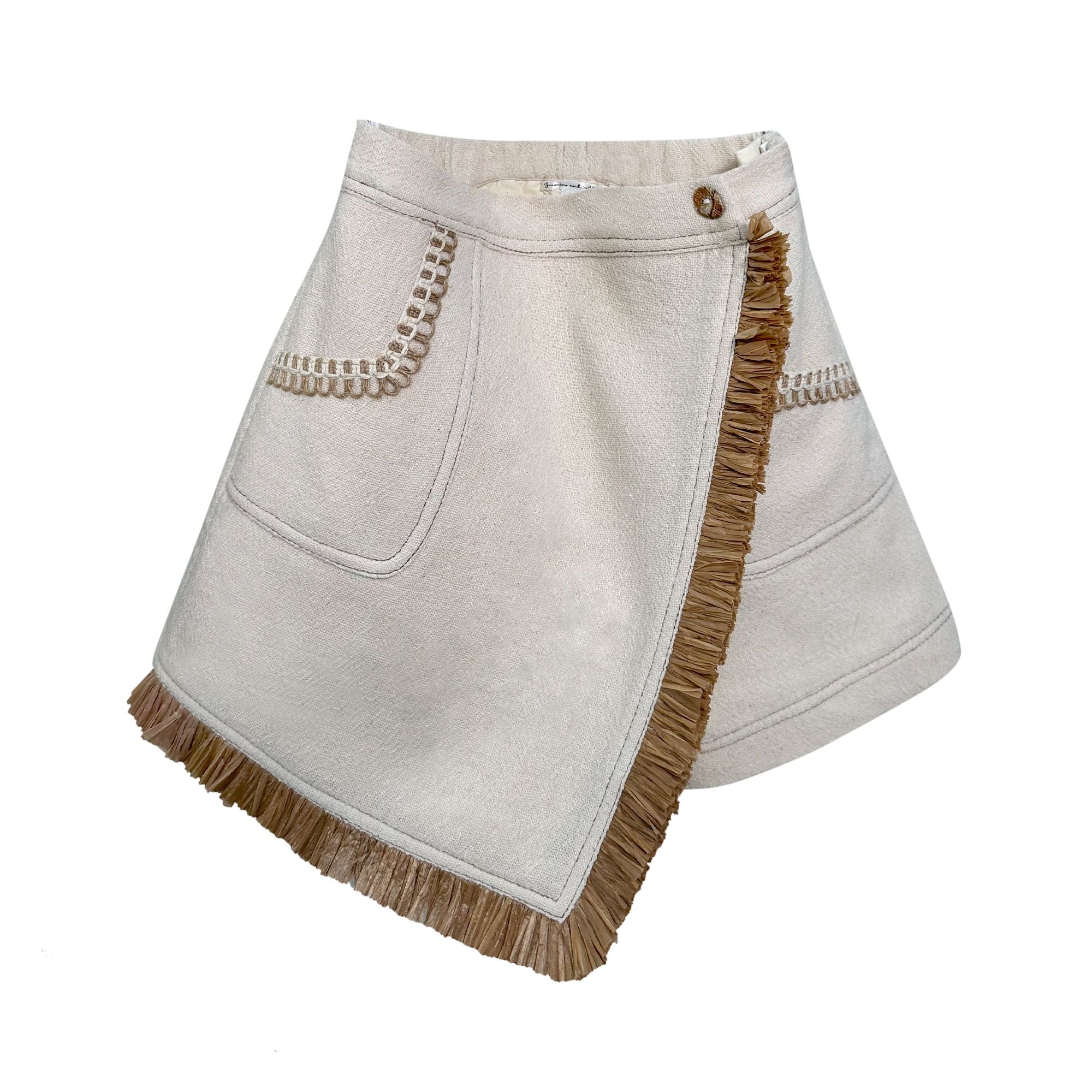 The Rafia Skort