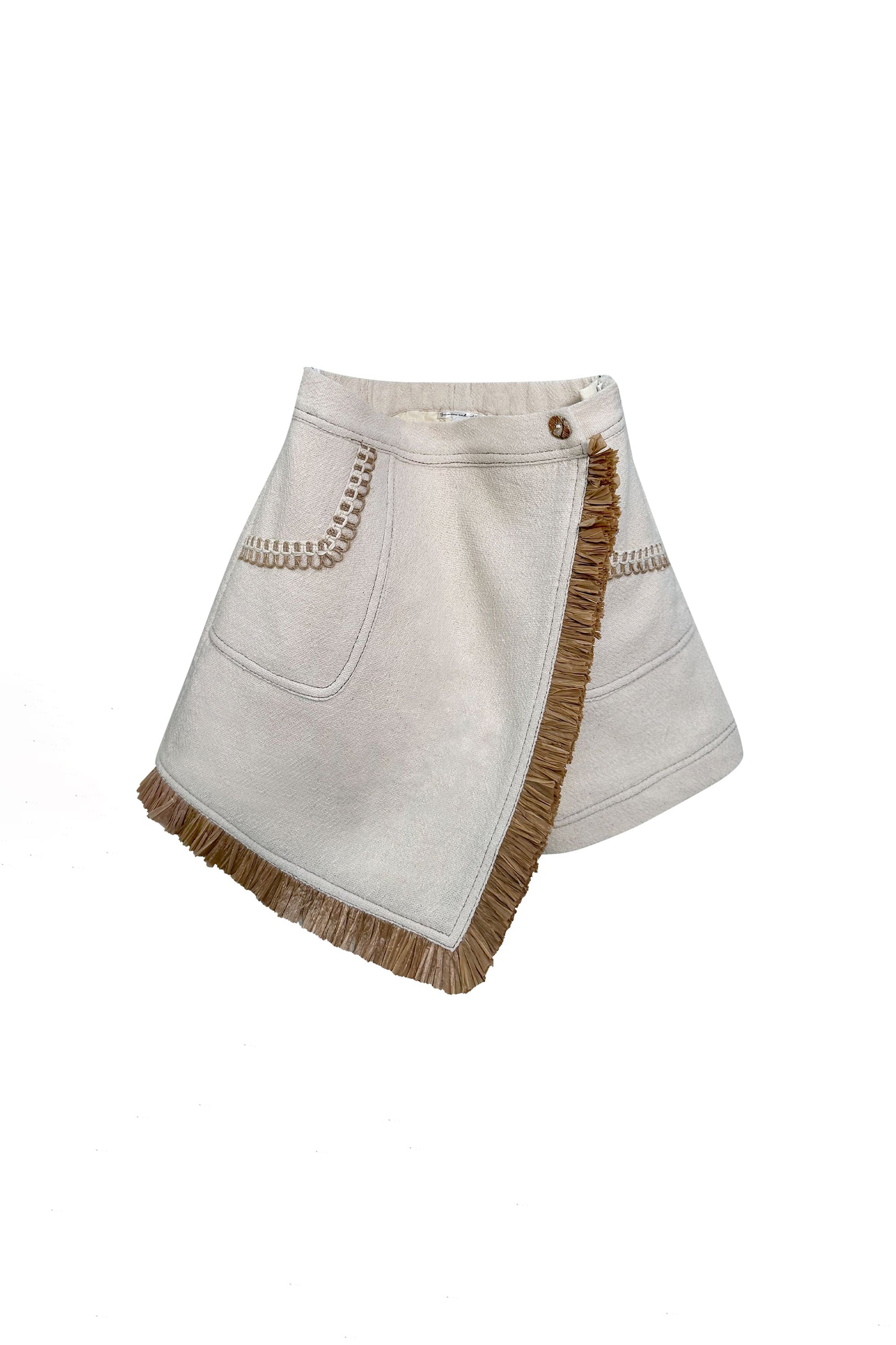 The Raffia Skort