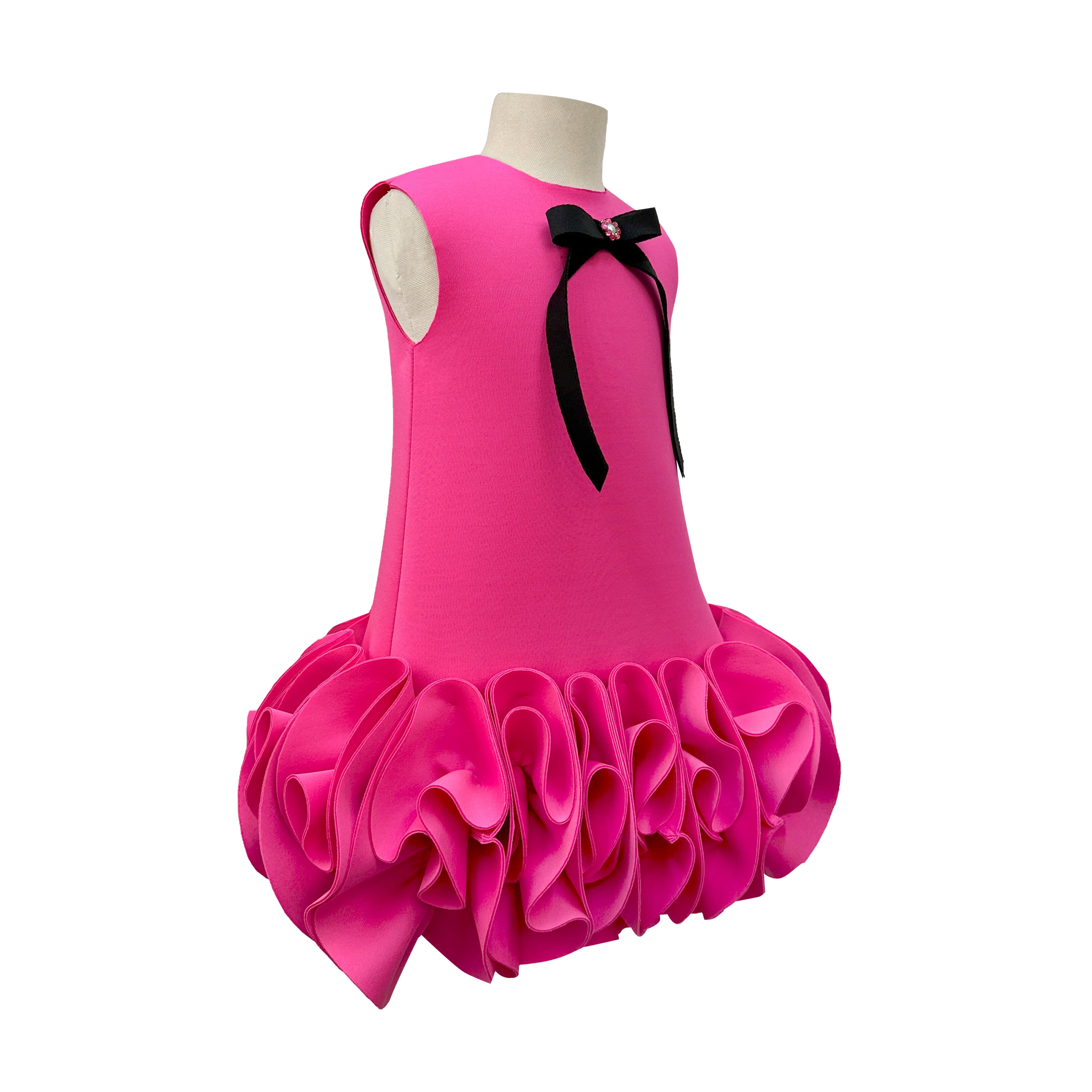 The Nicole Dress (Hot Pink)