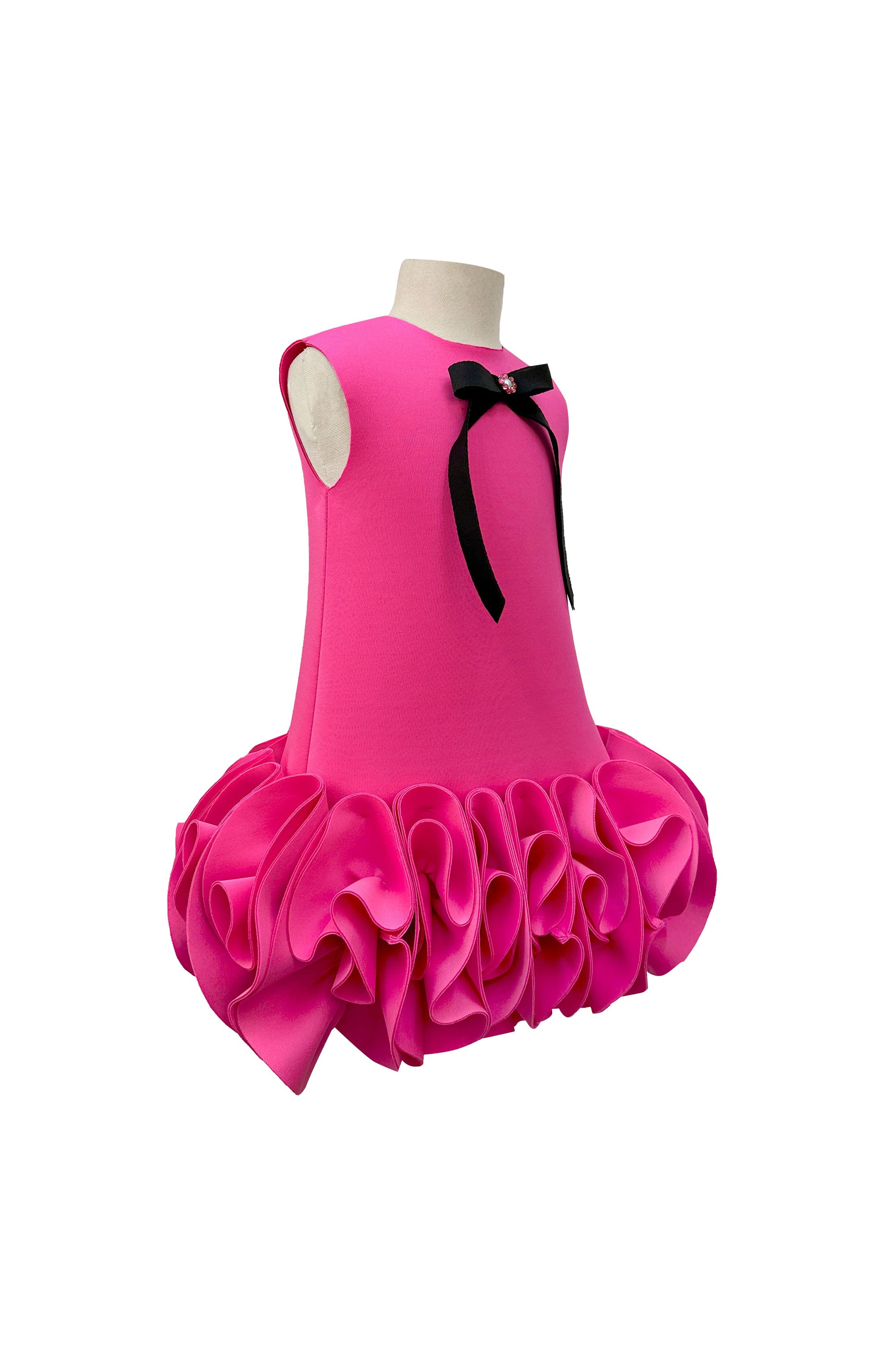 The Nicole Dress (Hot Pink) (Sale)