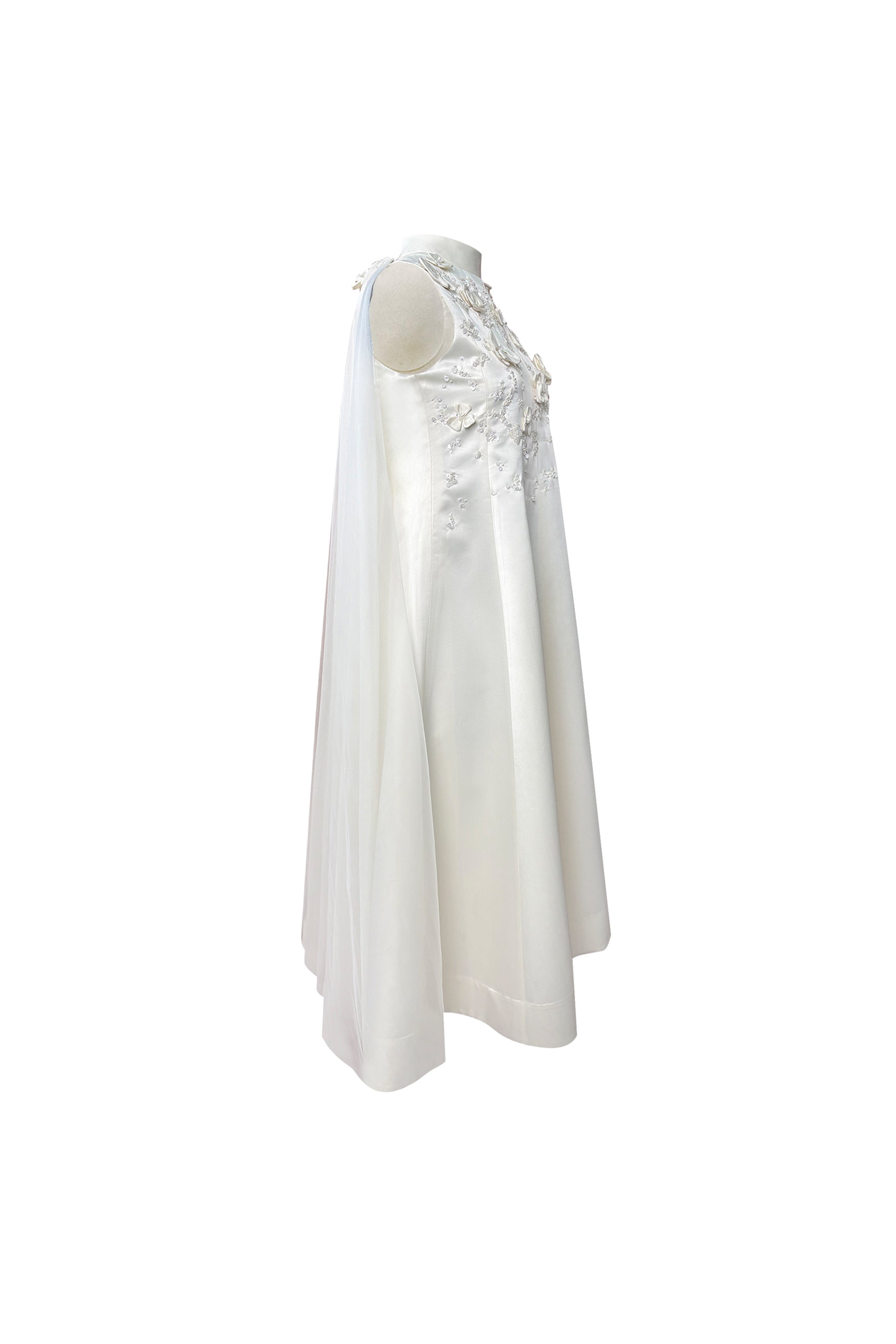 The Elara Gown with Cape
