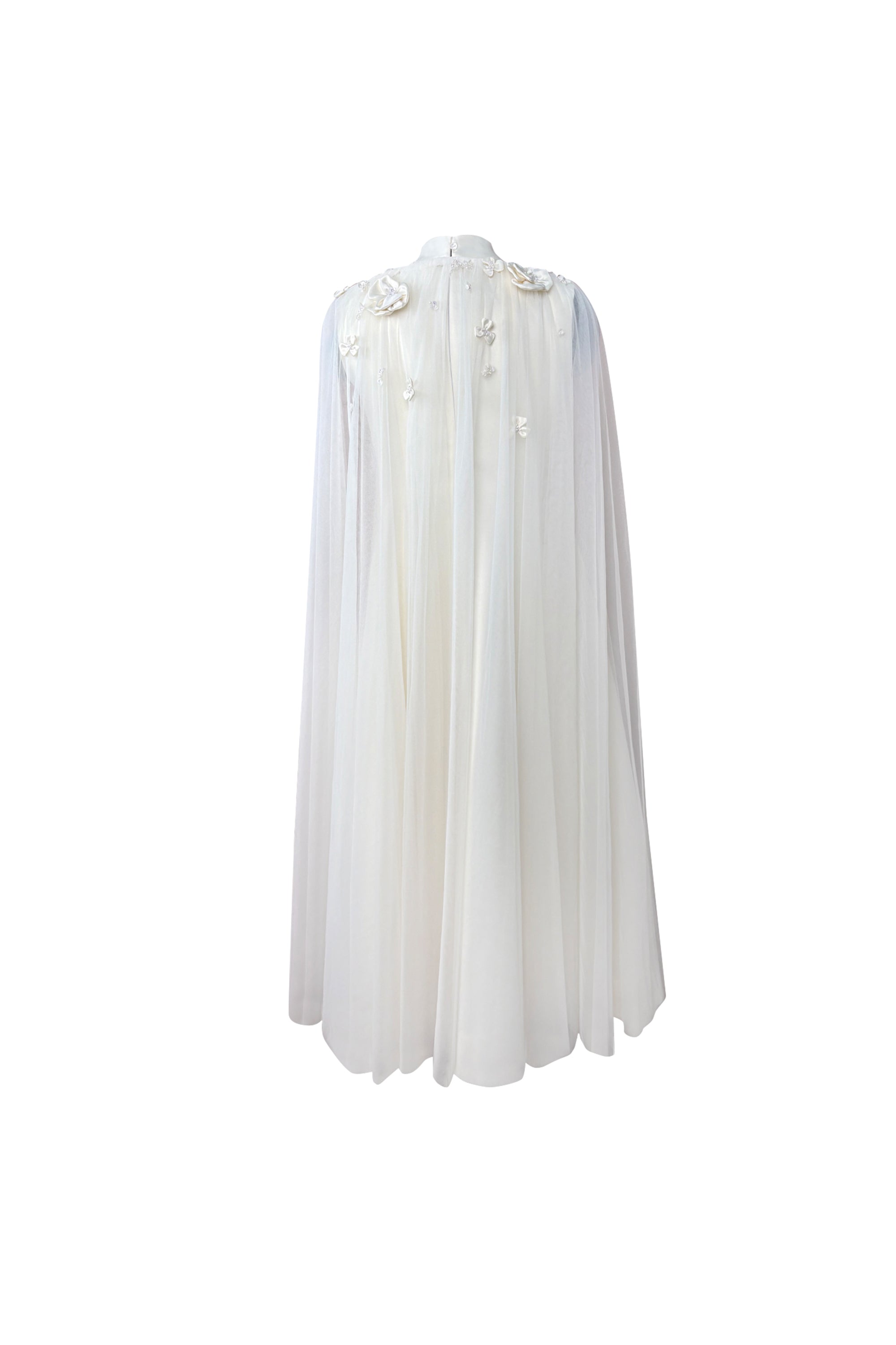 The Elara Gown with Cape