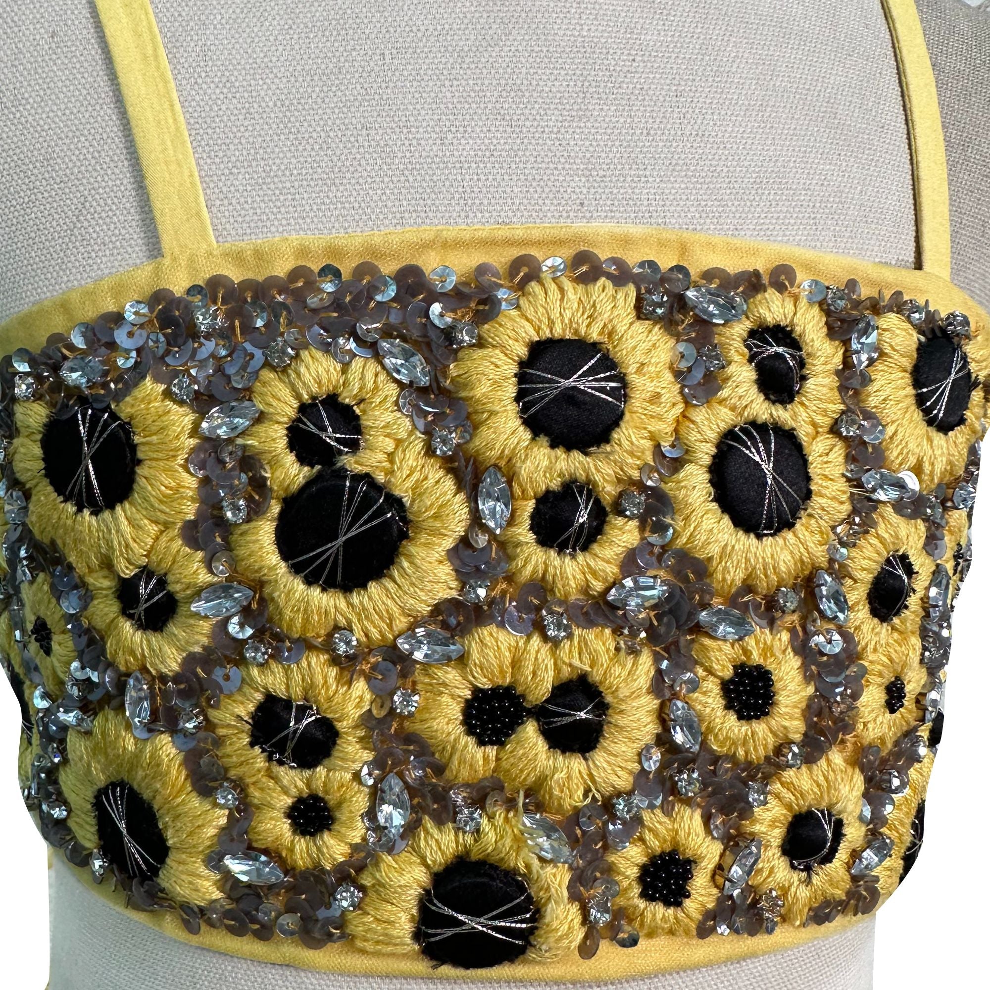 The Sunflower Lehenga
