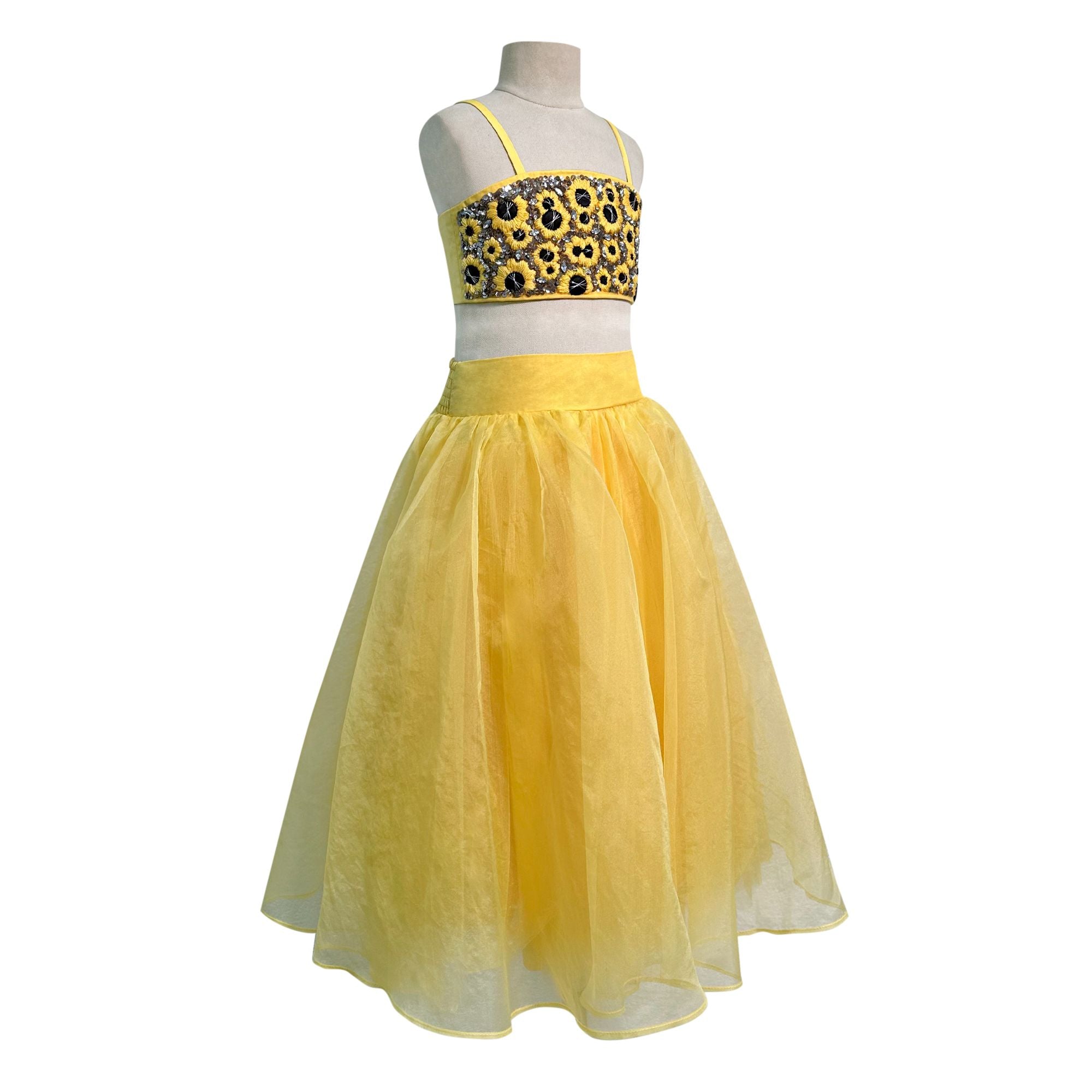 The Sunflower Lehenga