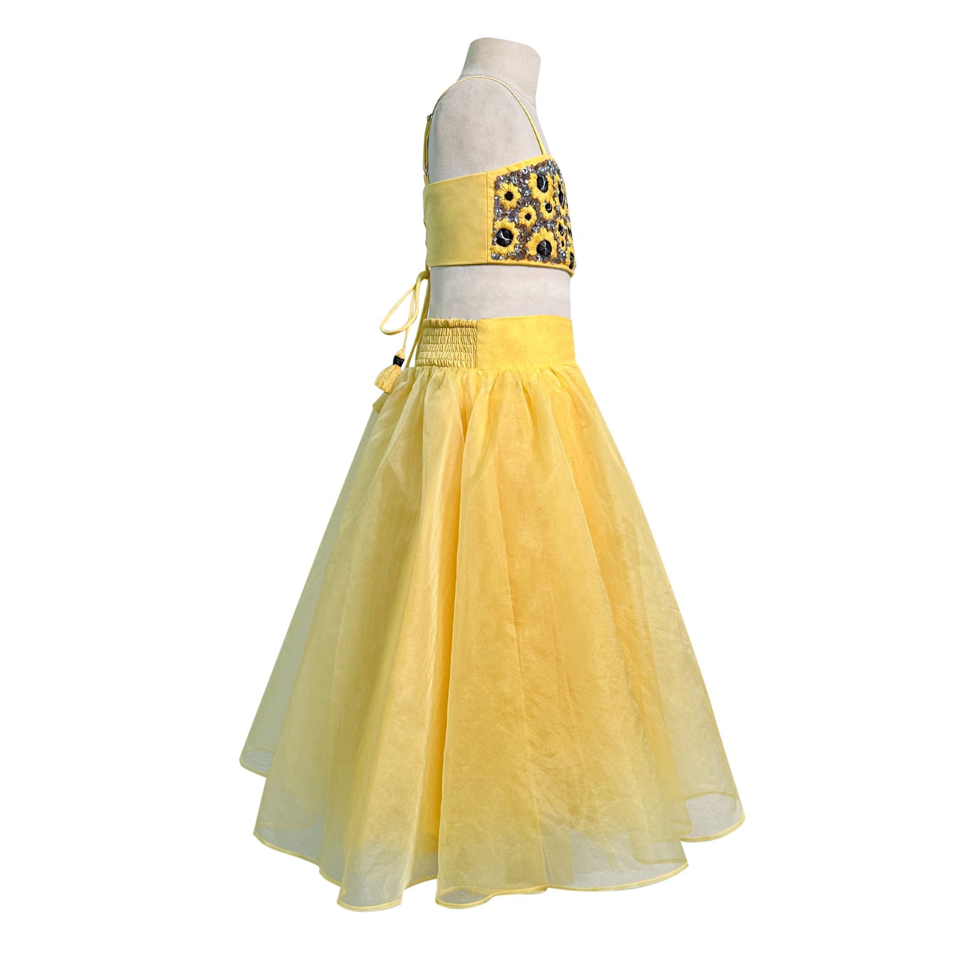The Sunflower Lehenga