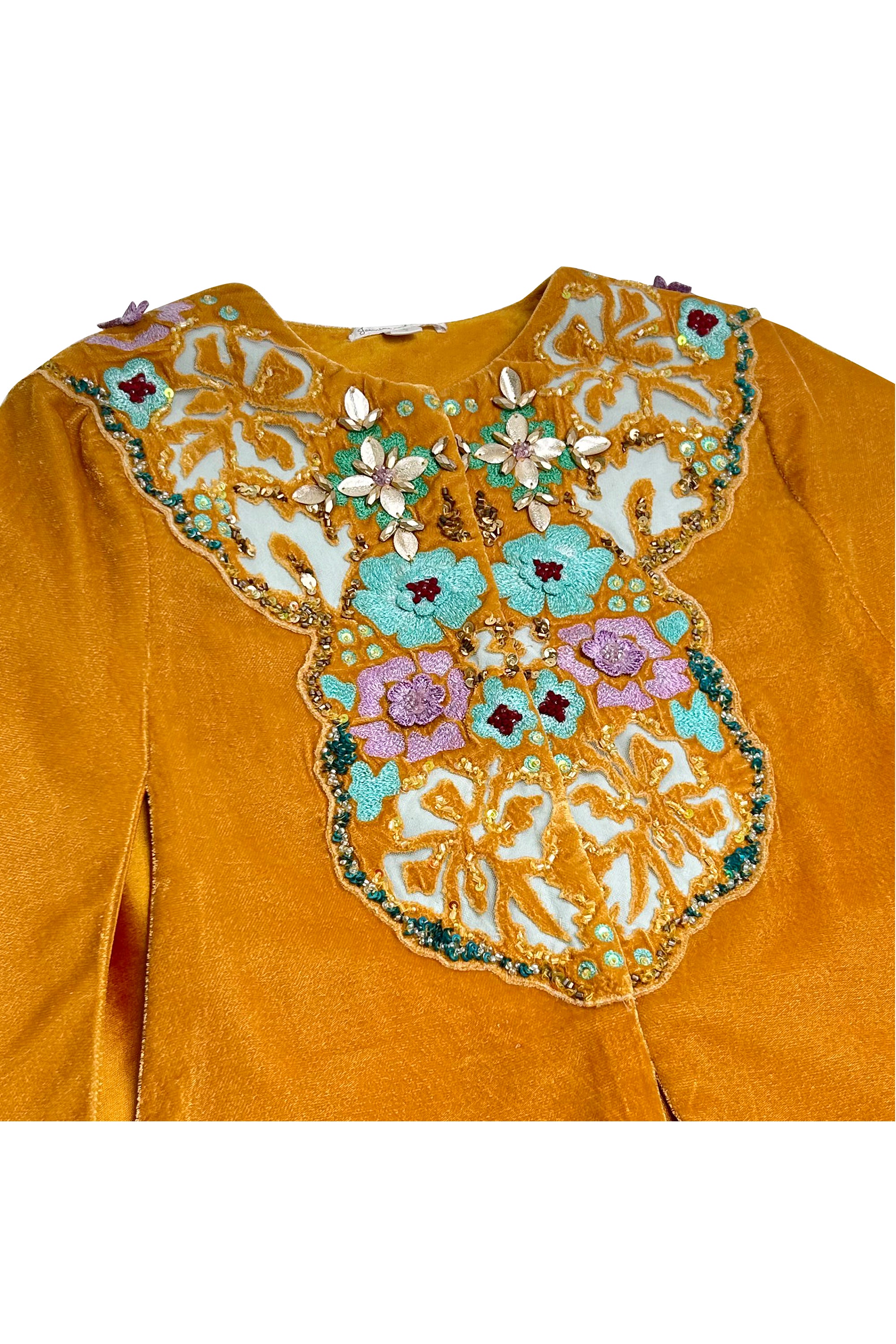 Zoey Yellow Cape