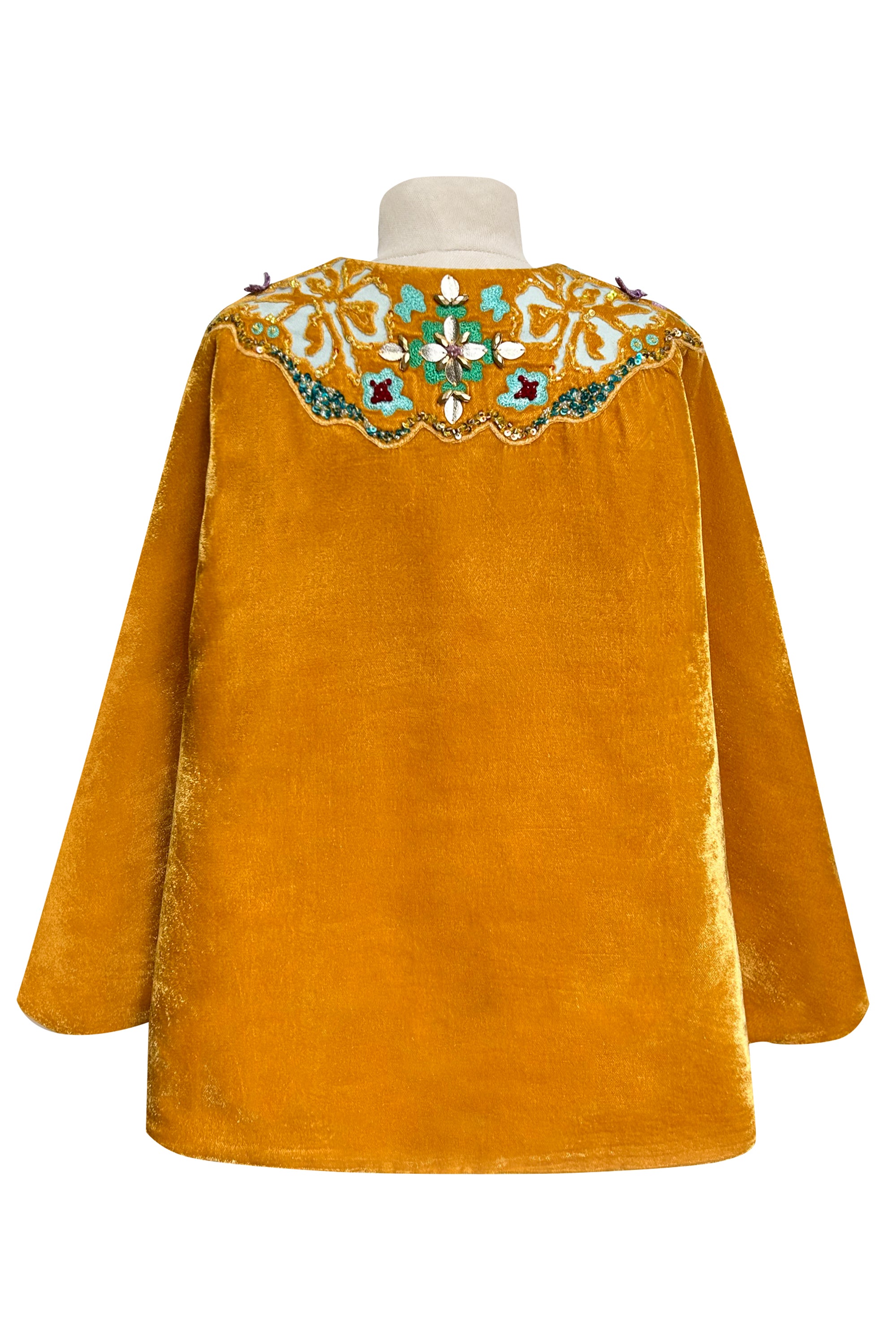 Zoey Yellow Cape