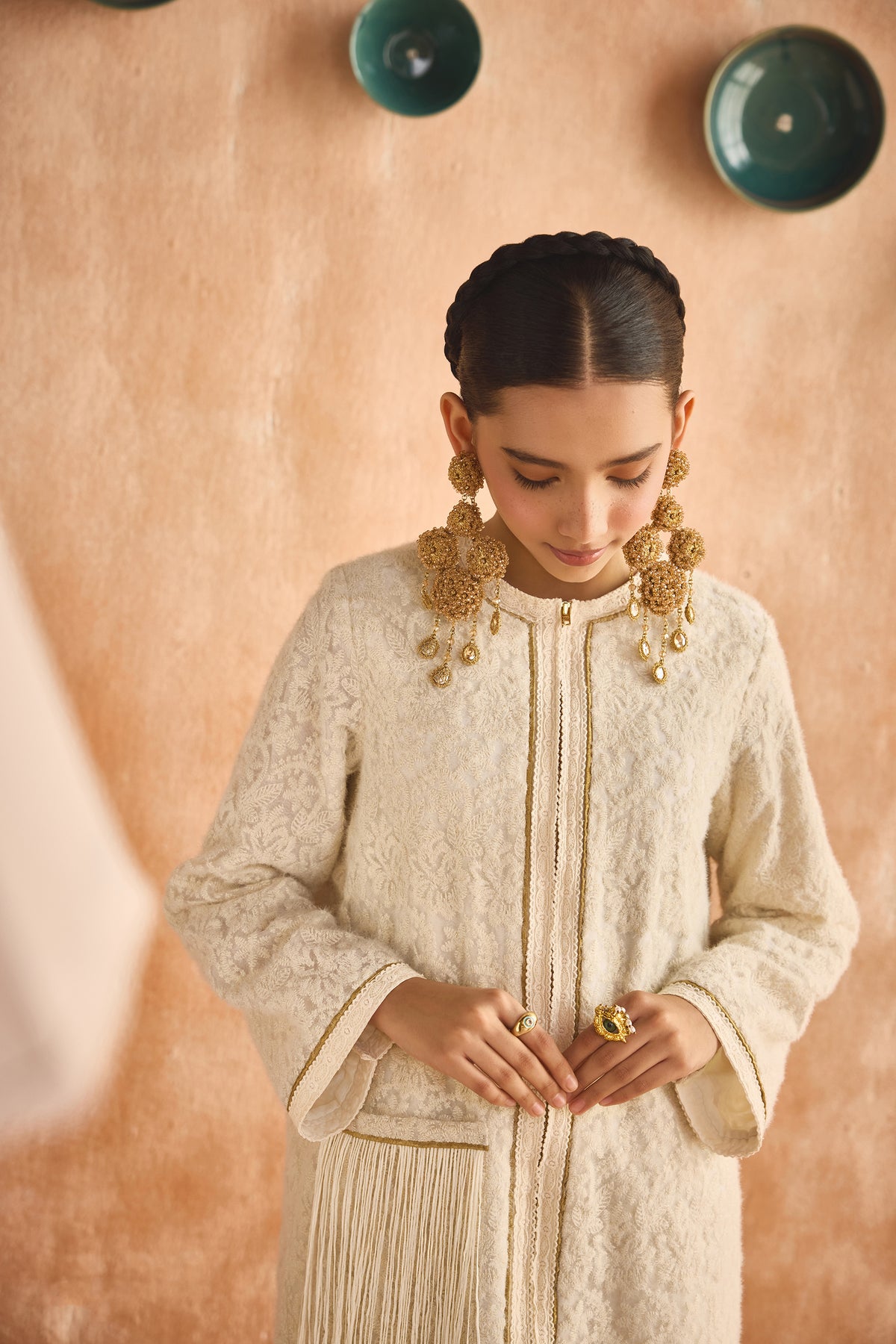 Izel Fringe Lace Jacket