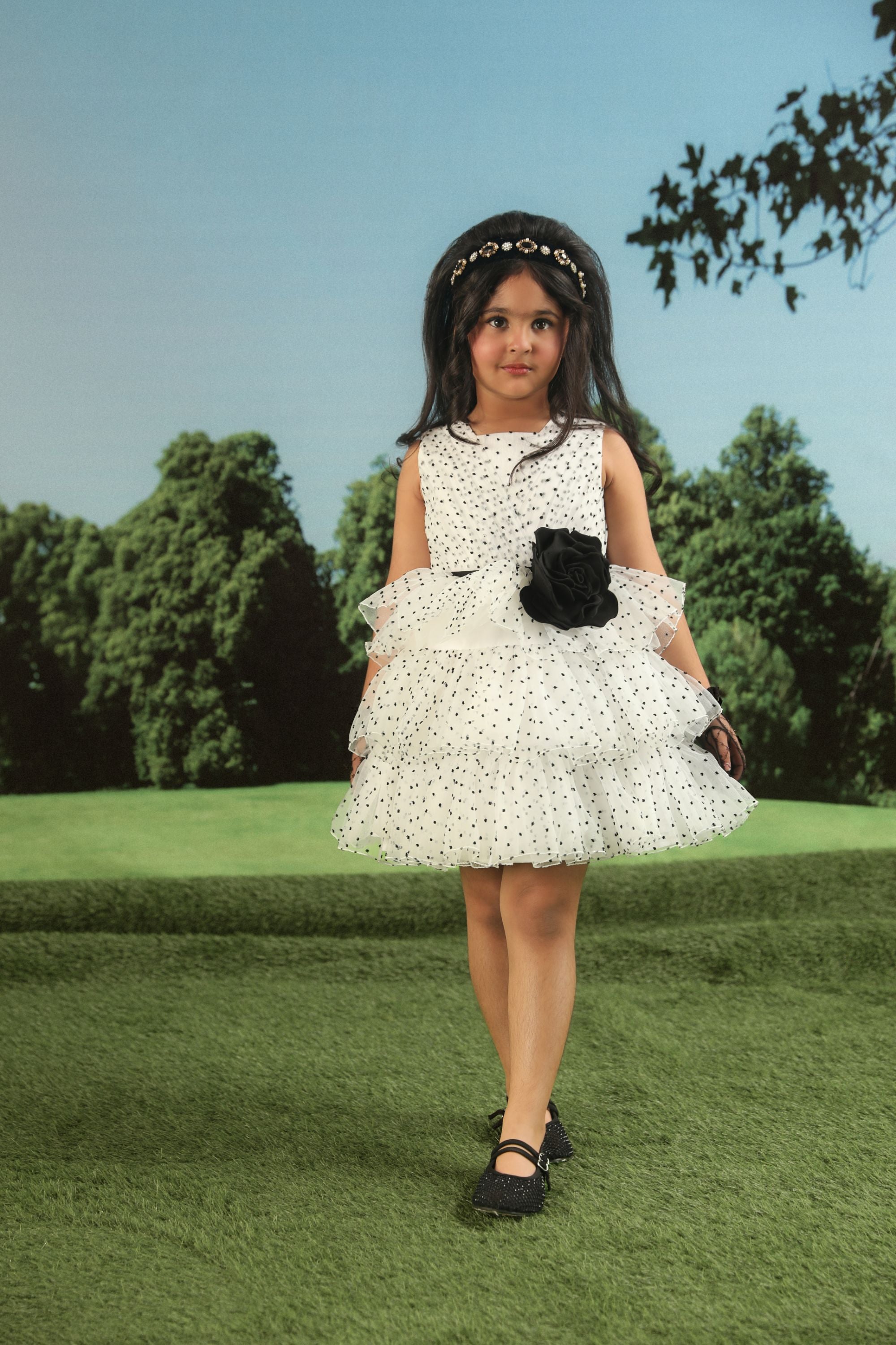 Black Rose Dress