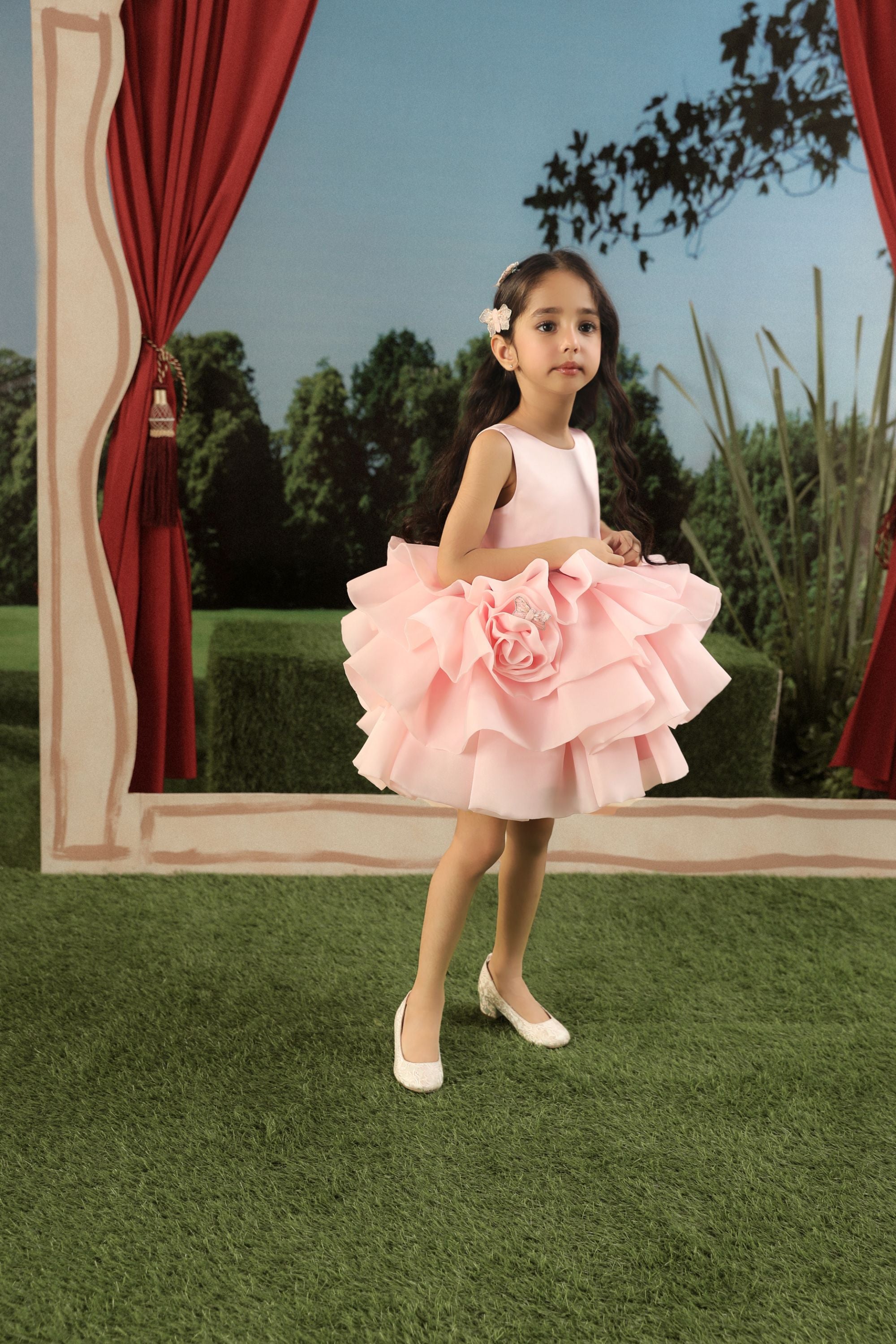 The Organza Rose Dress