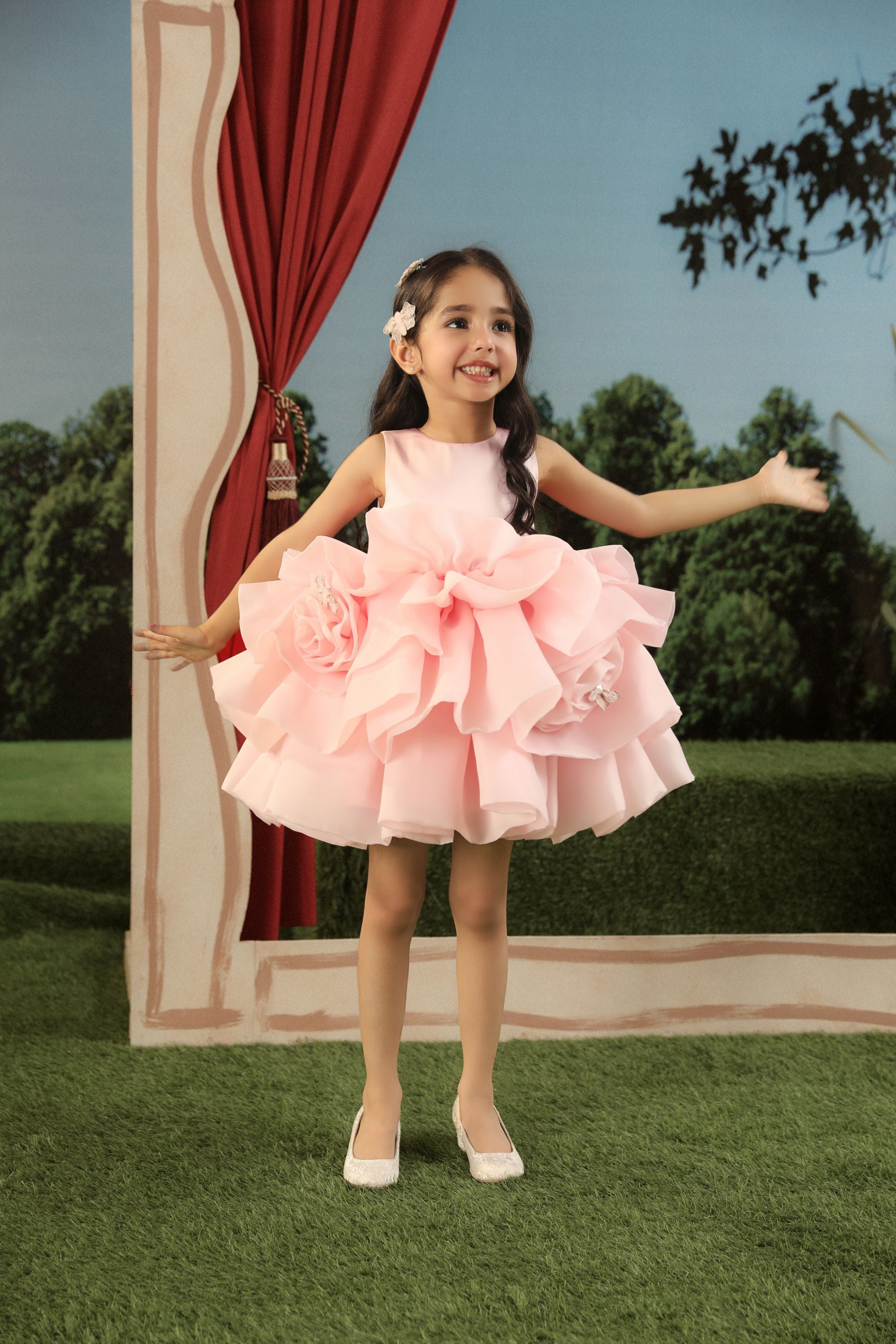 The Organza Rose Dress