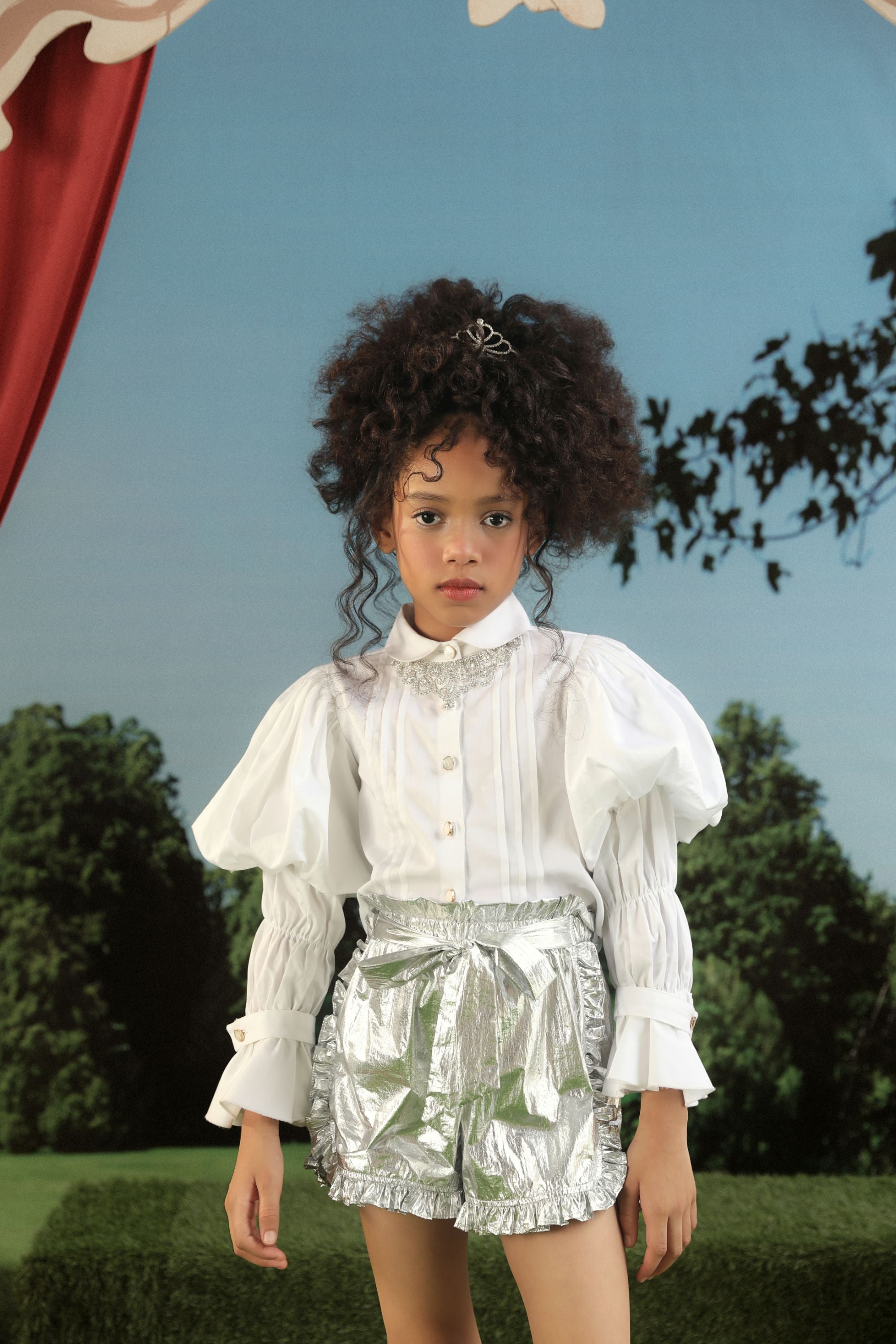 The Silver Frezza Shorts & Cindy Shirt Set