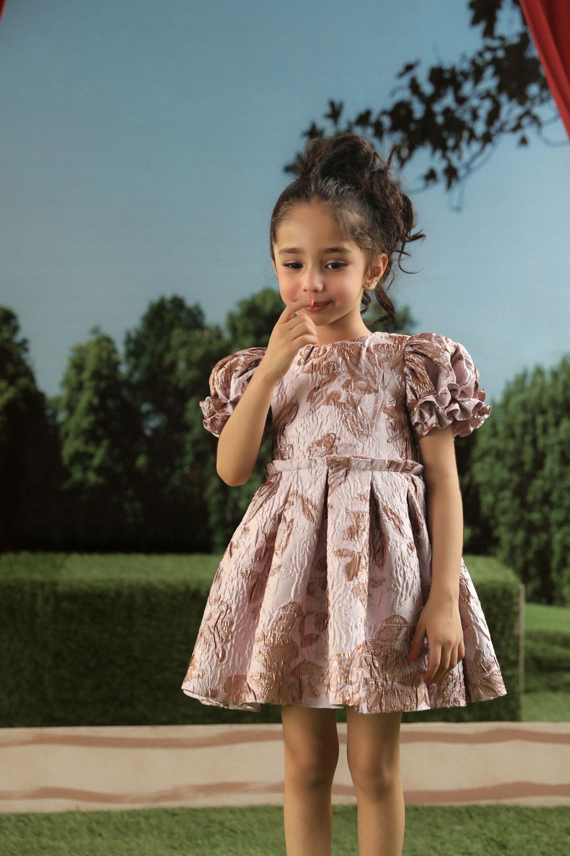 The Julie Brocade Dress