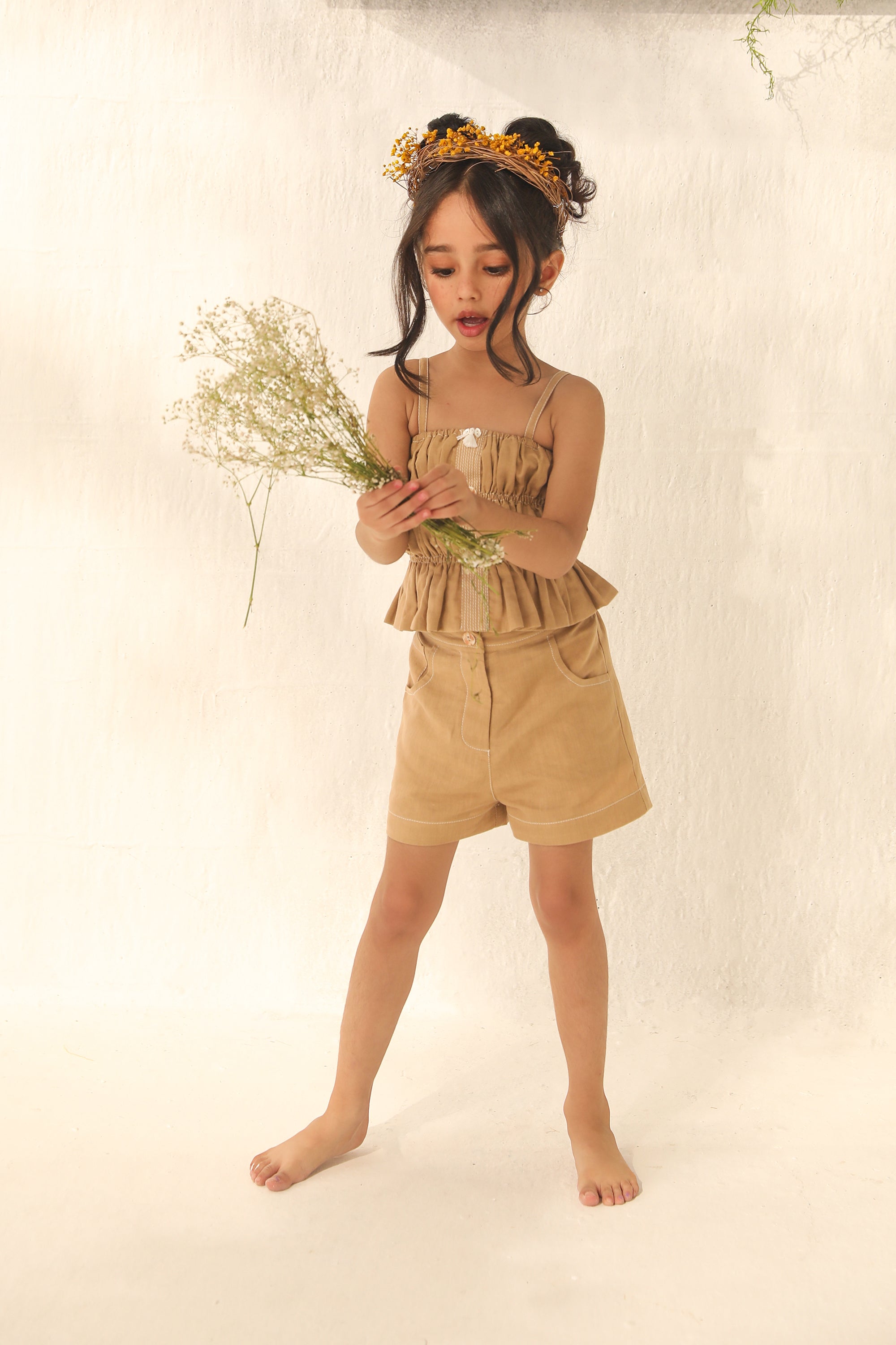 Gaia Top & Shorts Set