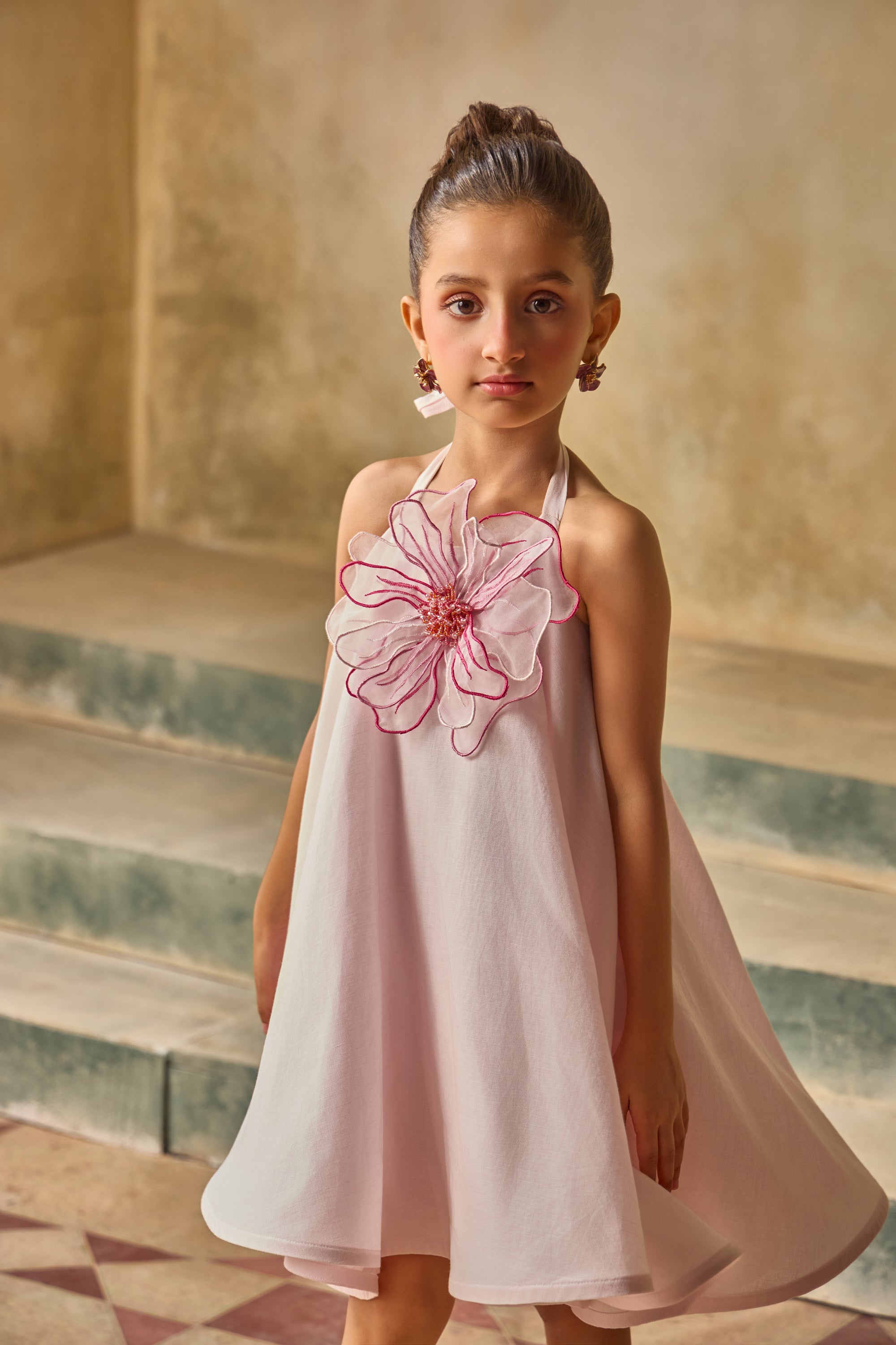 Iris Flower Dress