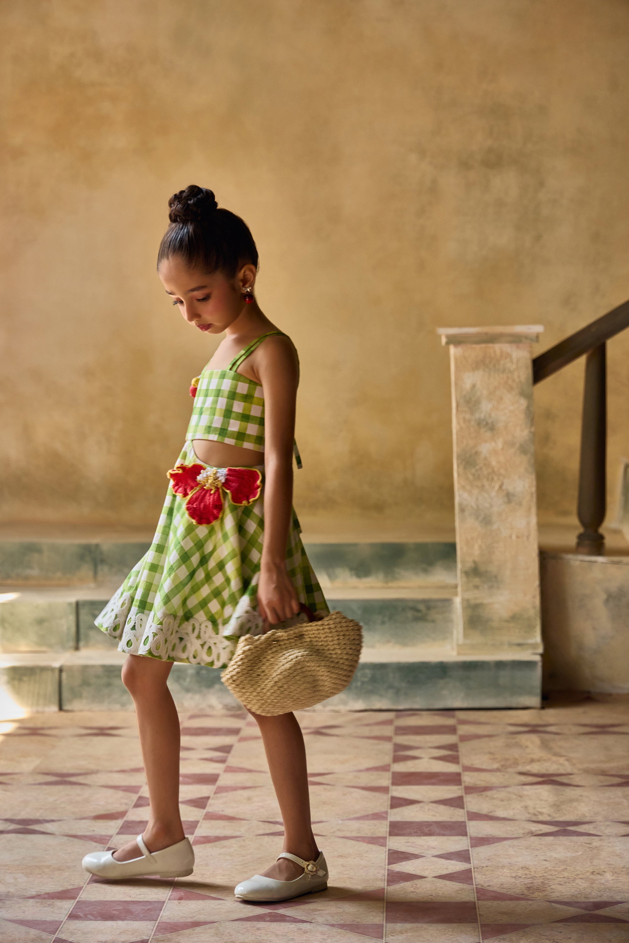 Iva Gingham Dress