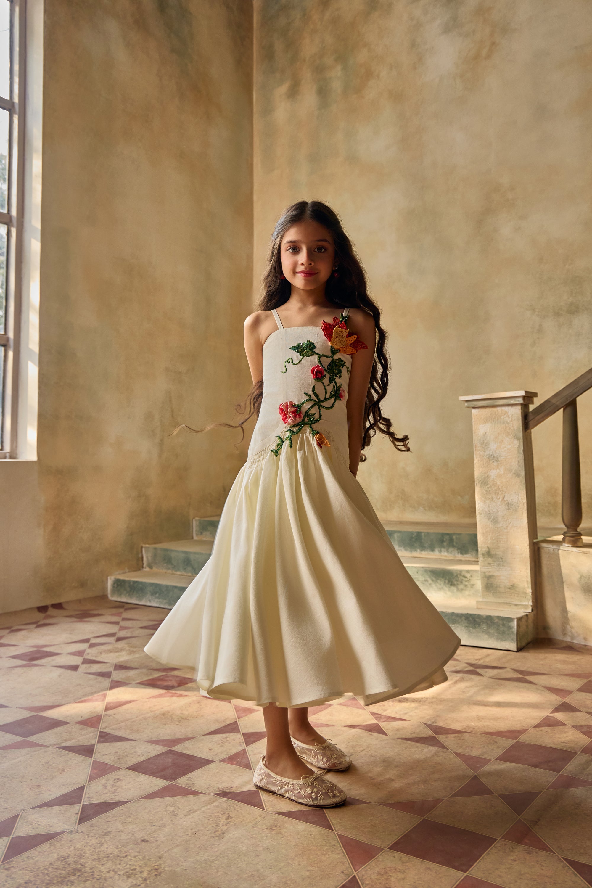 Zarina Linen Dress