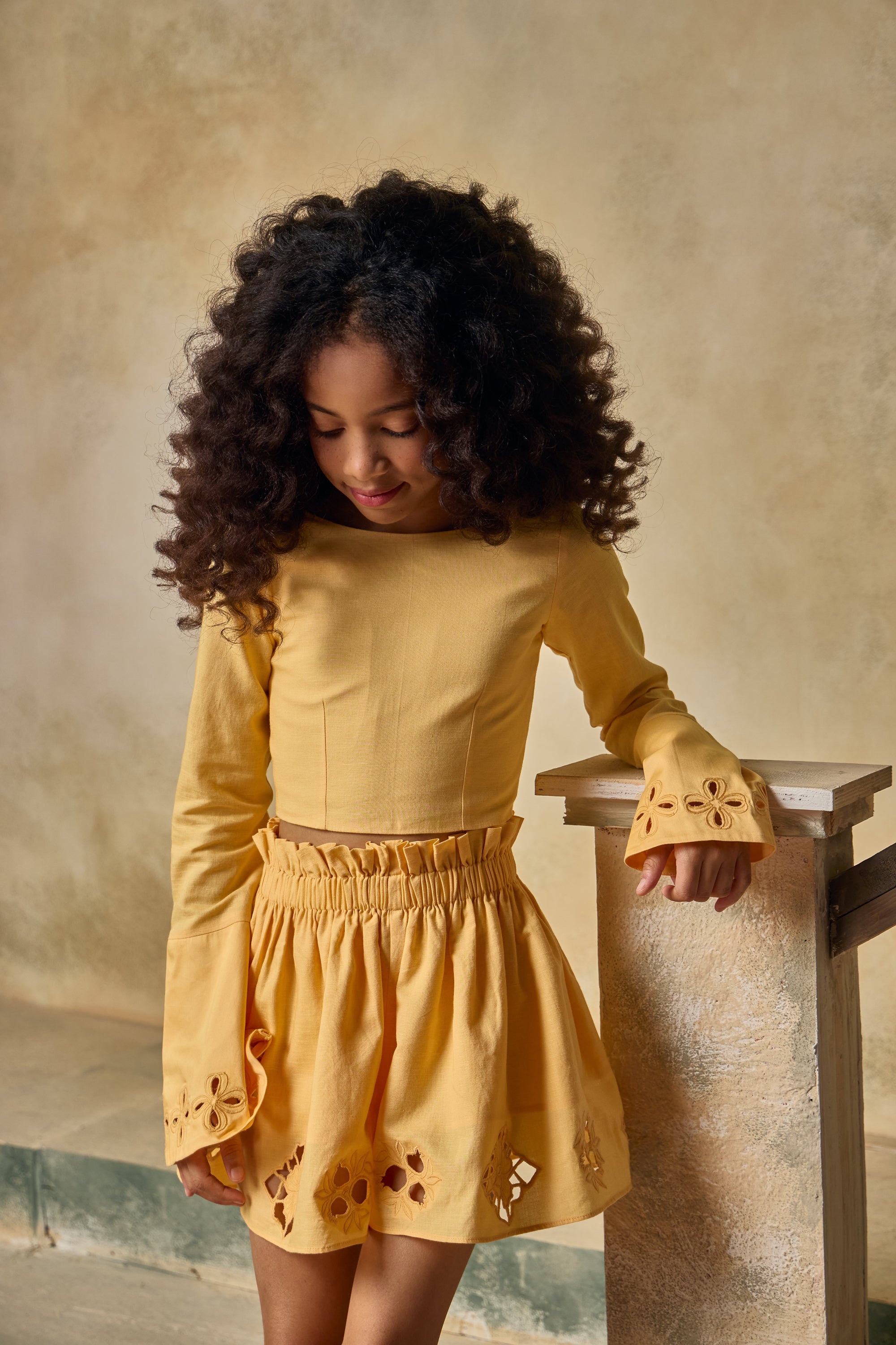 Buttercup Eyelet Co-ord Set (Set of 2)