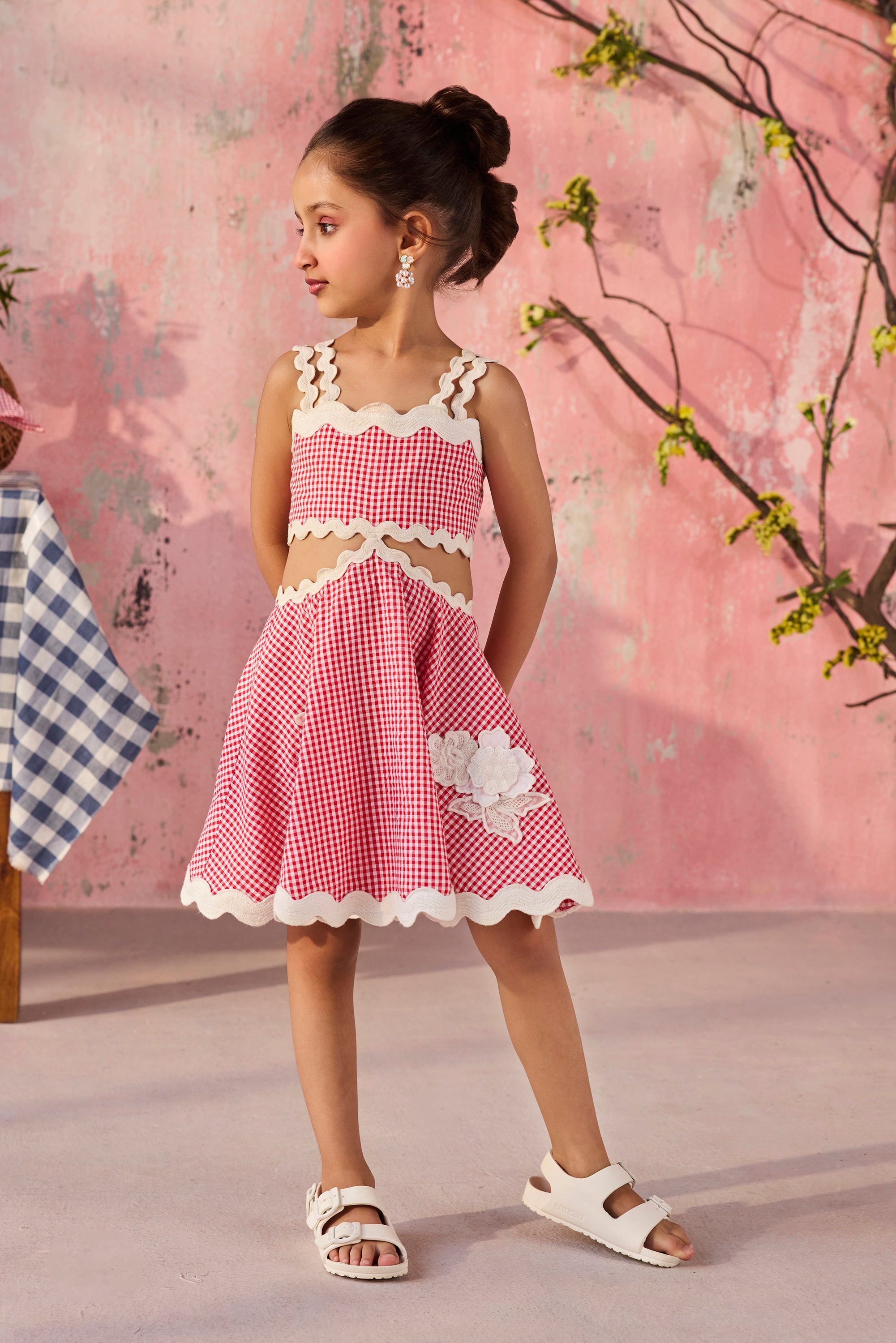 Peppy Patchwork Dress