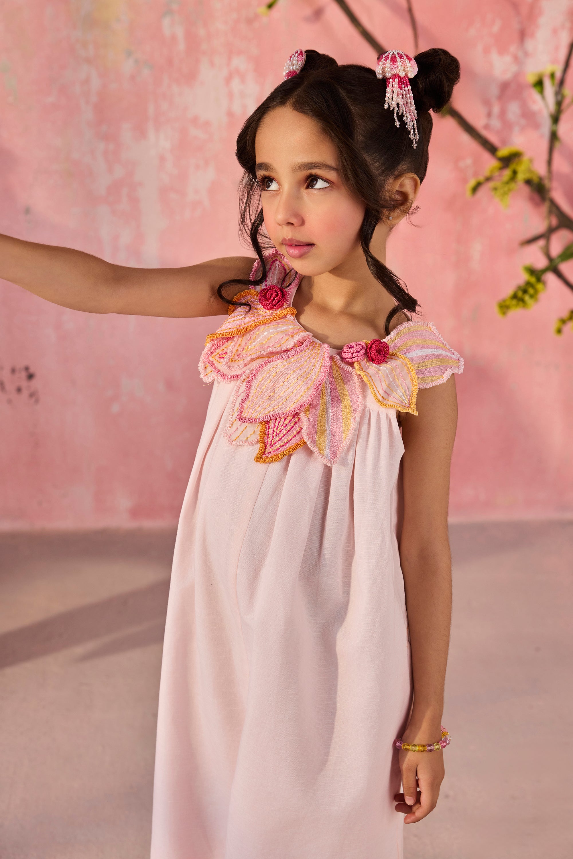 Elea Petal Pink Jumpsuit