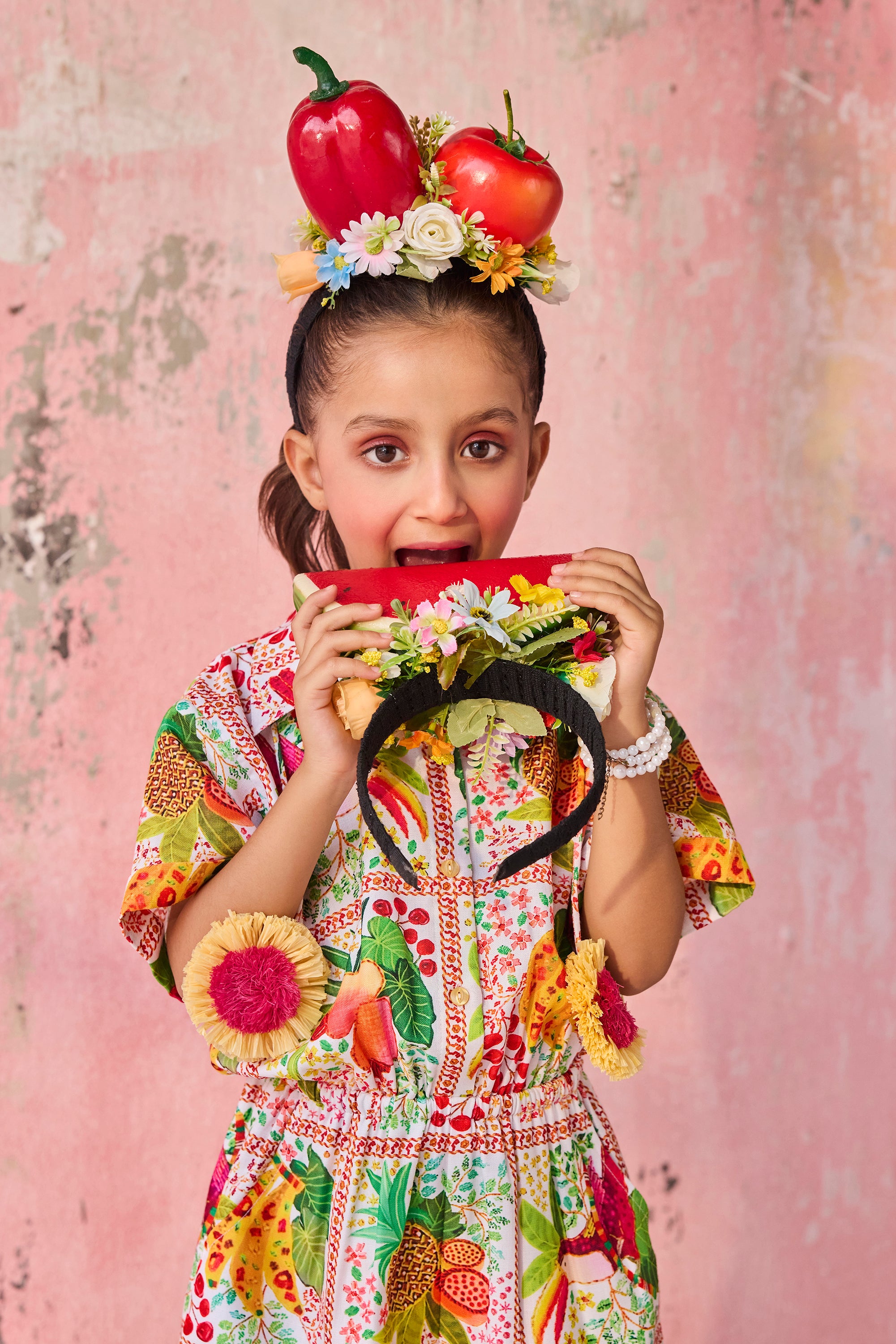 Astrid Flower Playsuit